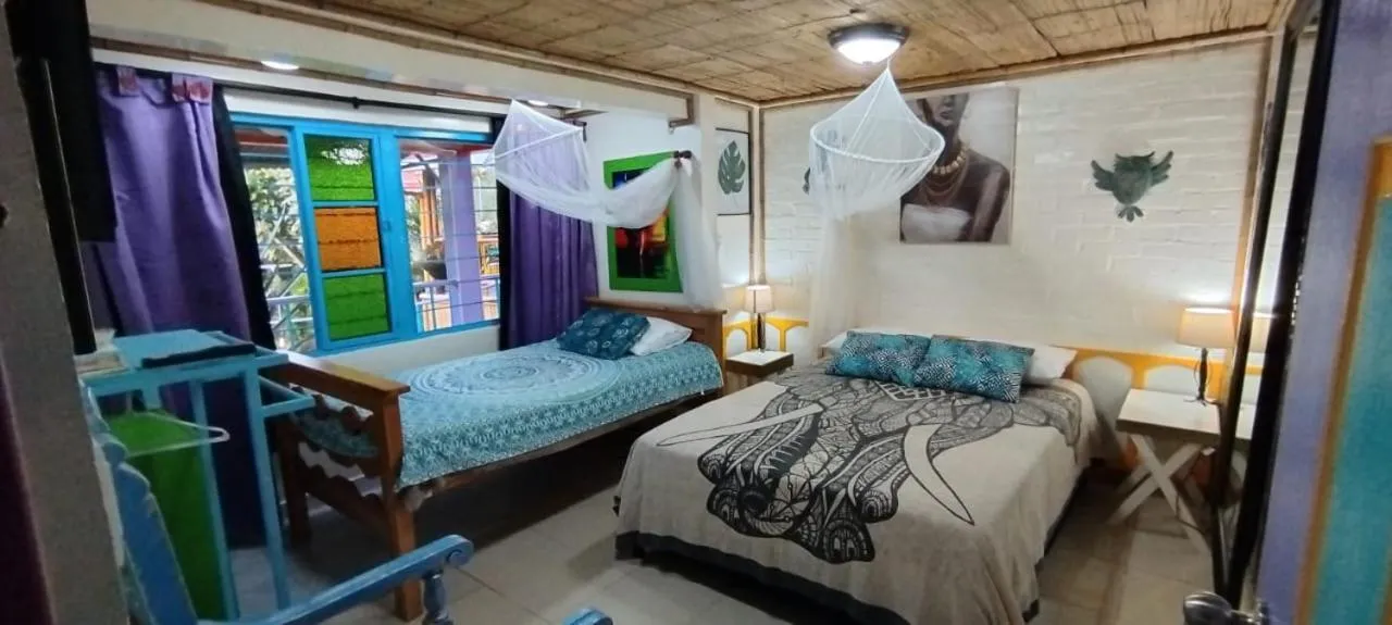 Photo of the whole room, Bed in Finca San Miguel Filandia