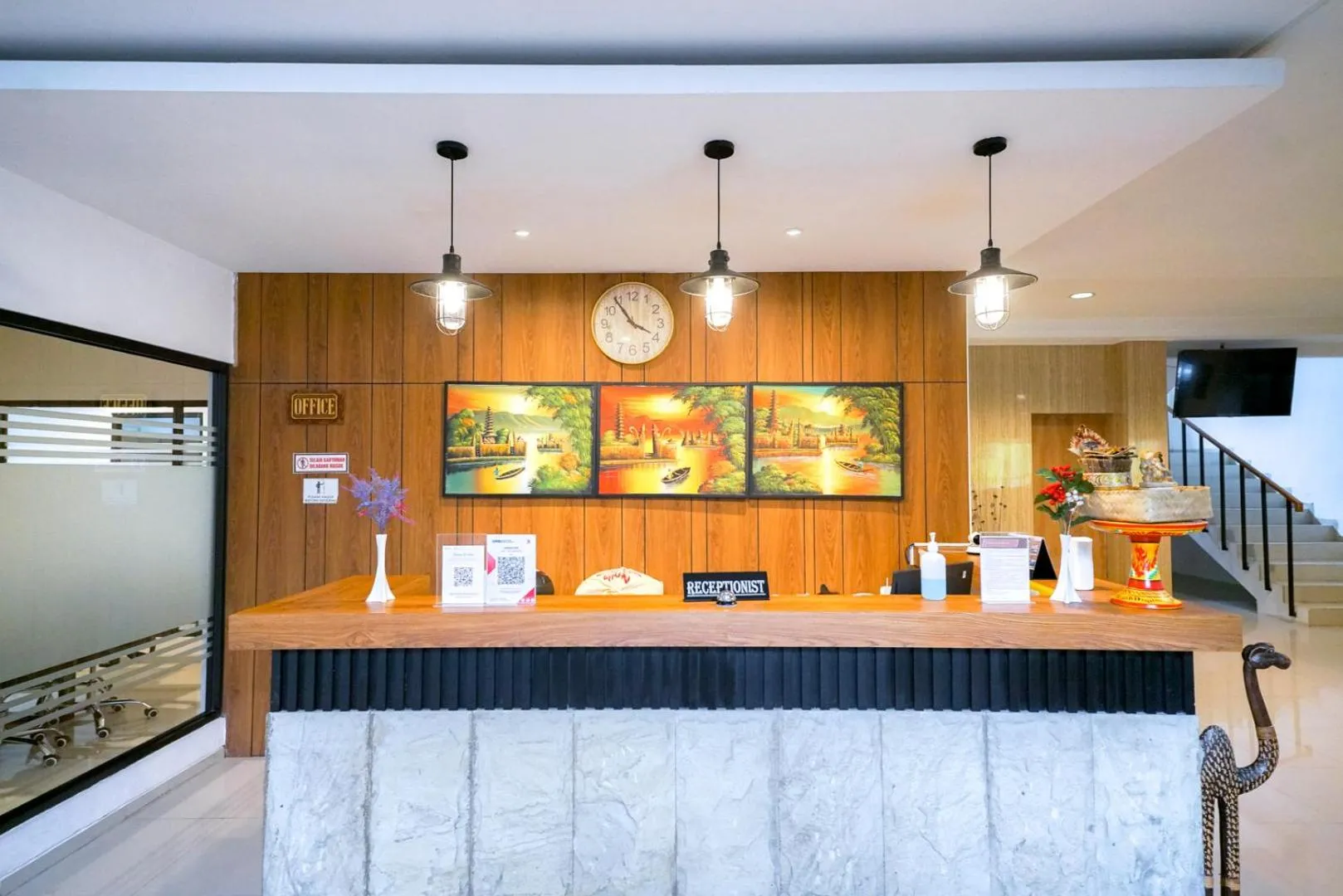 Lobby or reception in Urbanview Pecatu Residence Bali by RedDoorz