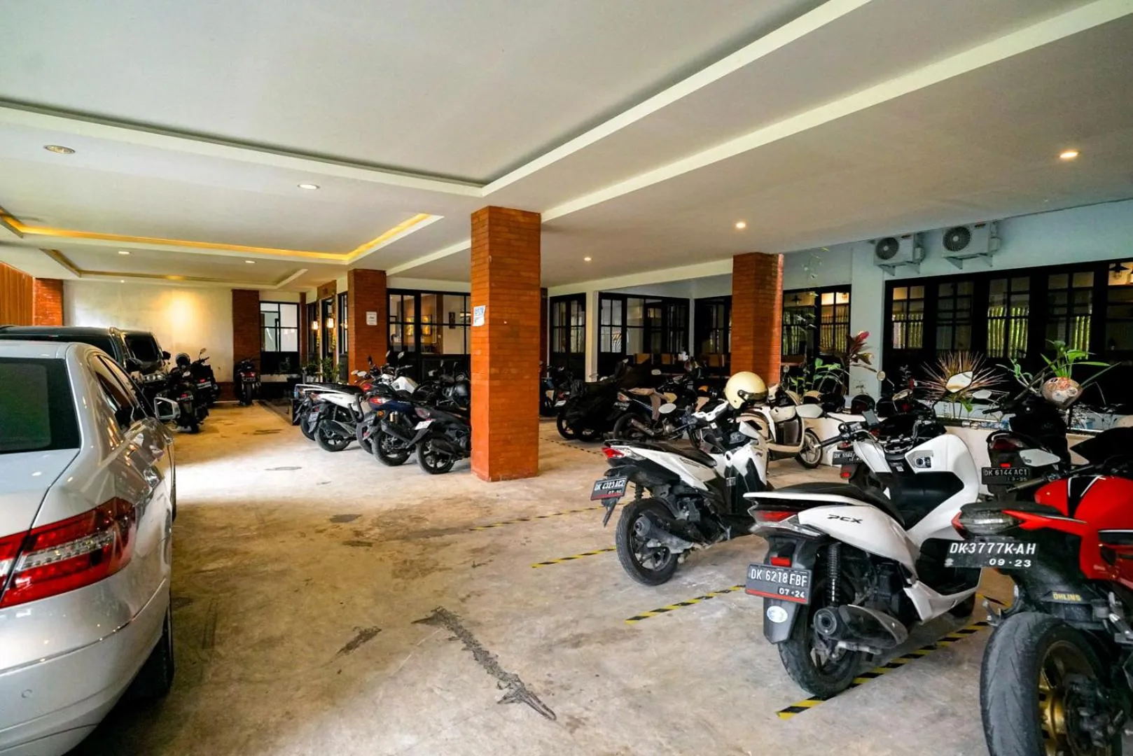 Parking in Urbanview Pecatu Residence Bali by RedDoorz