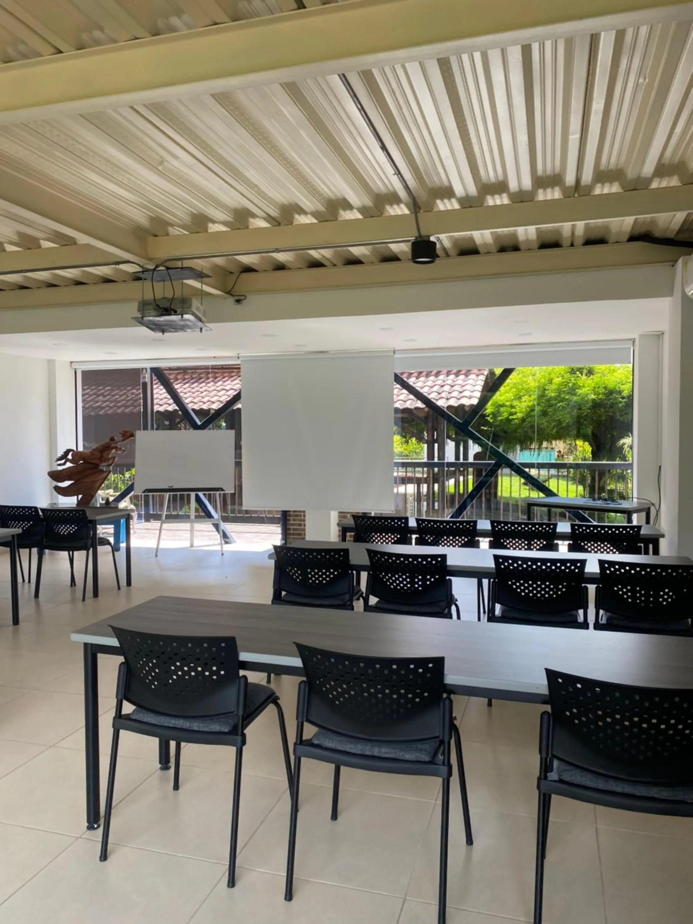 Seating area in Villa Juana Hotel