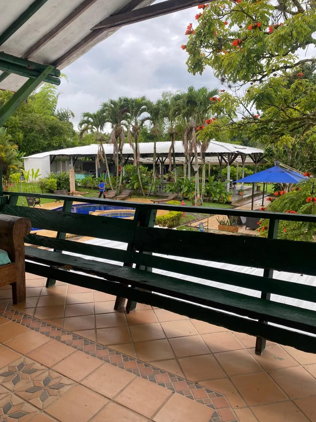 Balcony/Terrace in Villa Juana Hotel