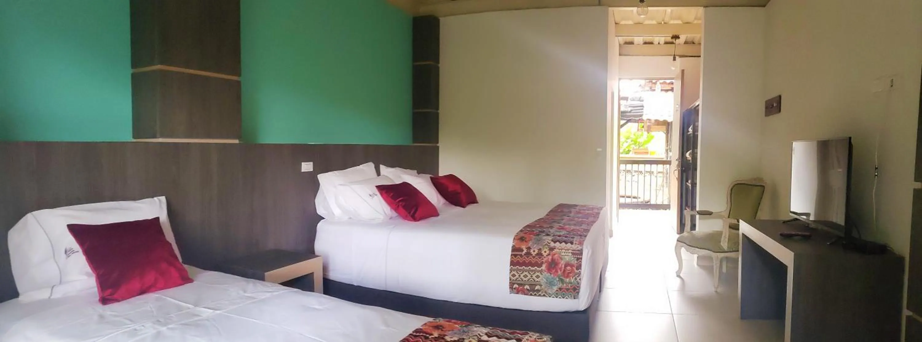 Bed in Villa Juana Hotel