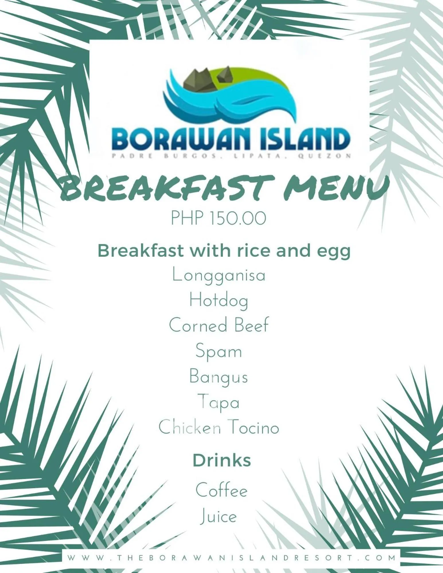 Breakfast in Borawan Island Resort by Cocotel
