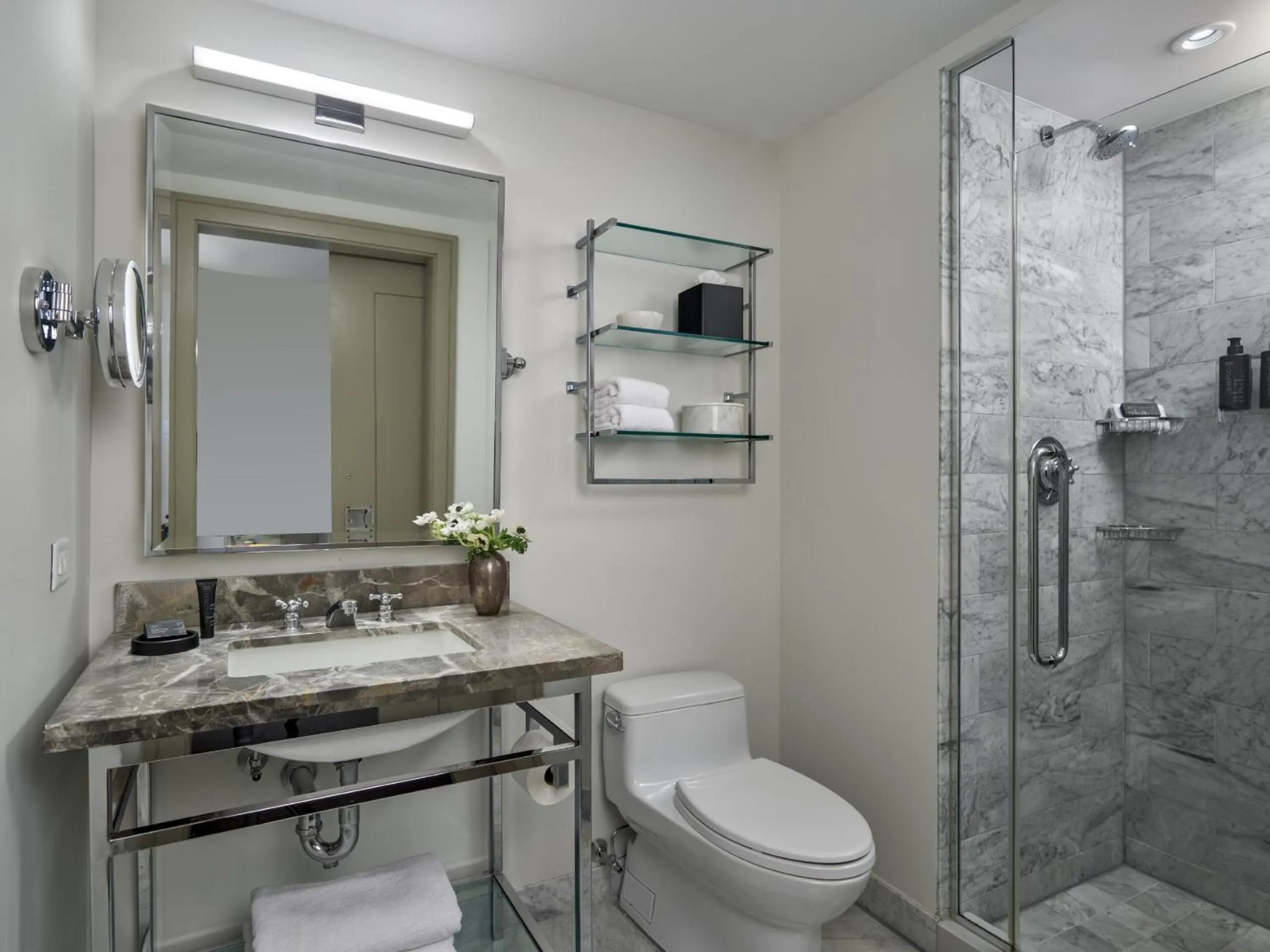 Bathroom in Hotel AKA Boston Common