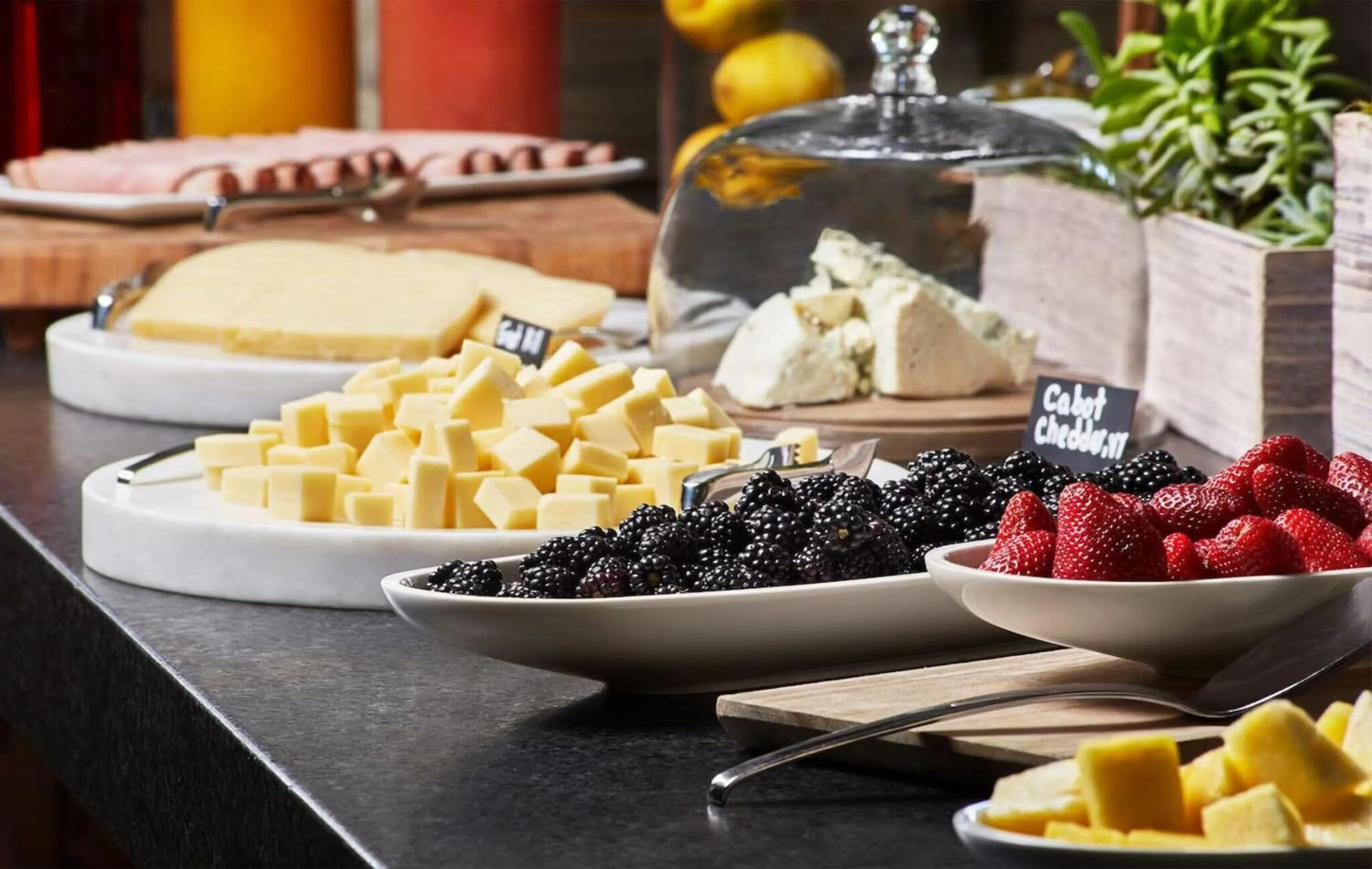 Food in Hotel AKA Boston Common