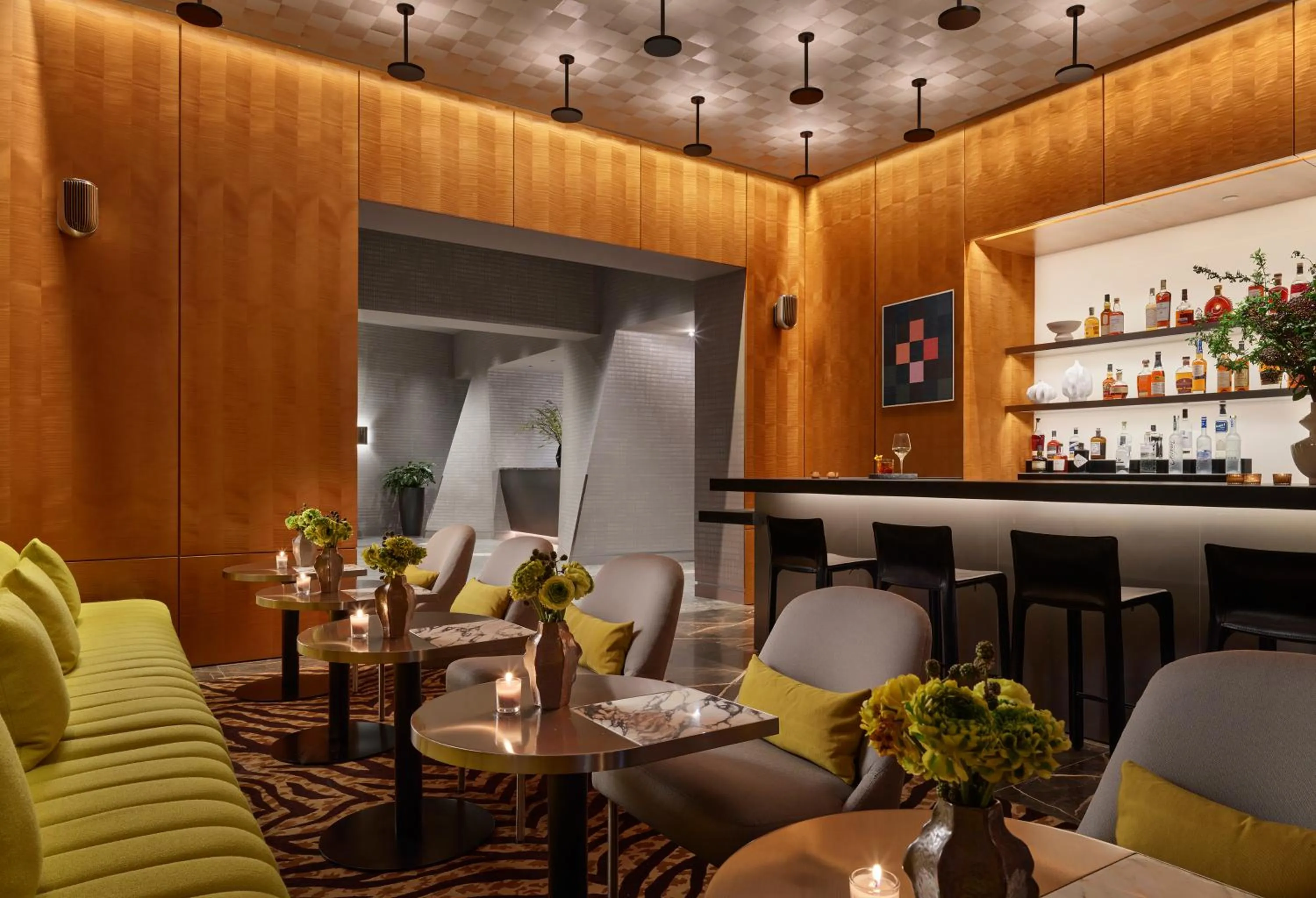 Lounge or bar in Hotel AKA Boston Common