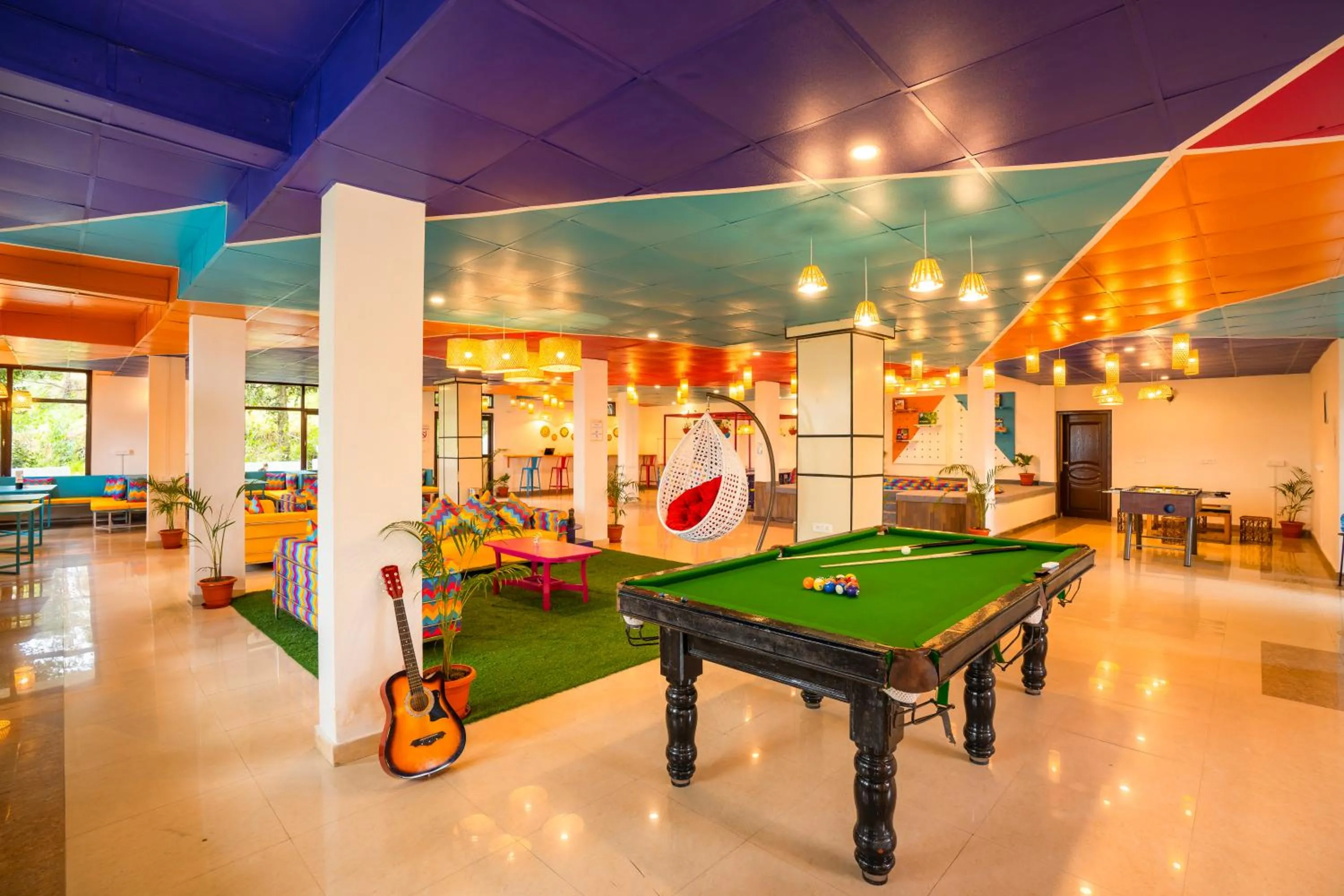 Billiard in goSTOPS Mukteshwar - Private Rooms and Dorms