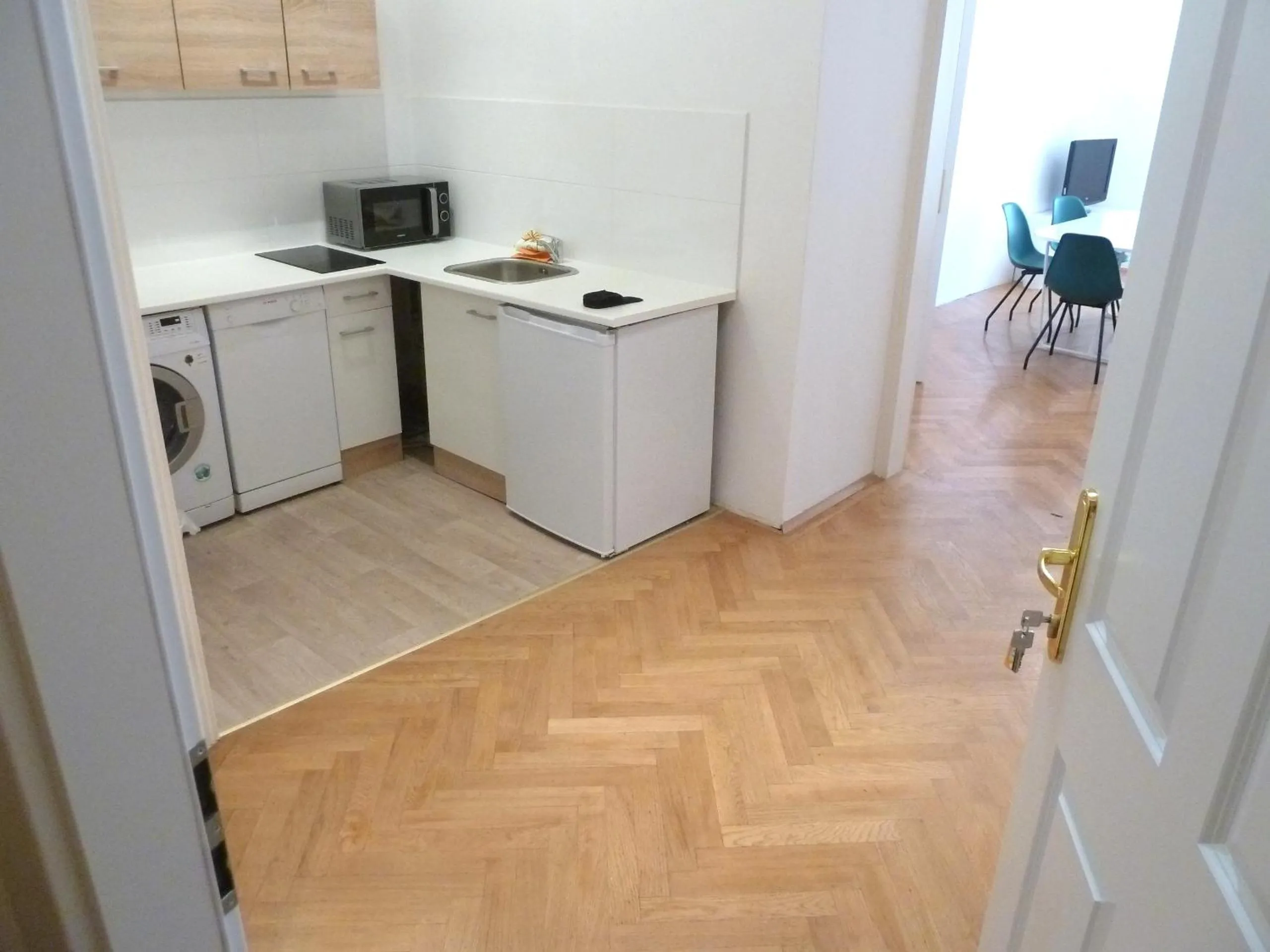 Kitchen or kitchenette in Sobieski Stefansdom Apartments