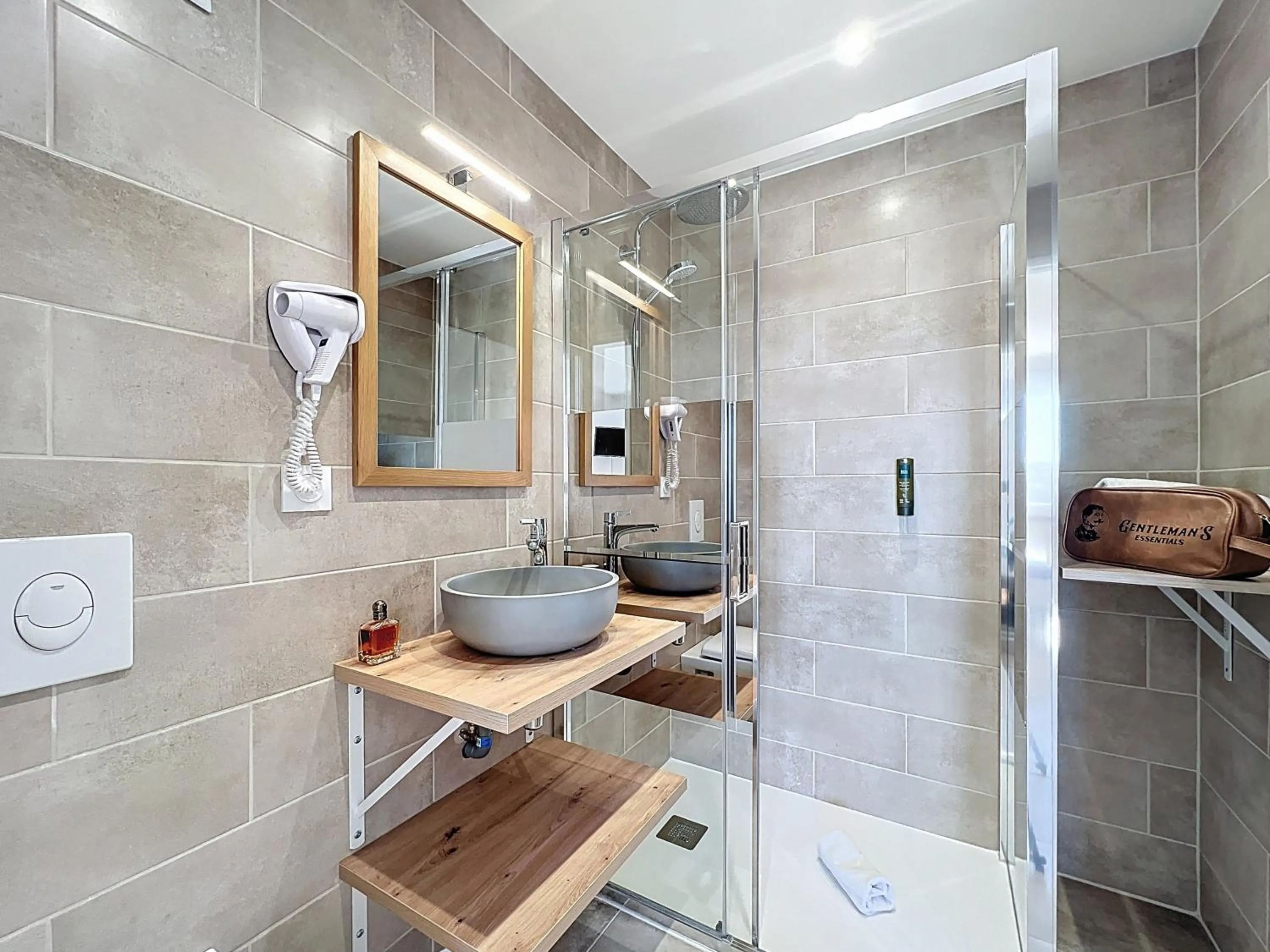 Bathroom in Auberge la musardière
