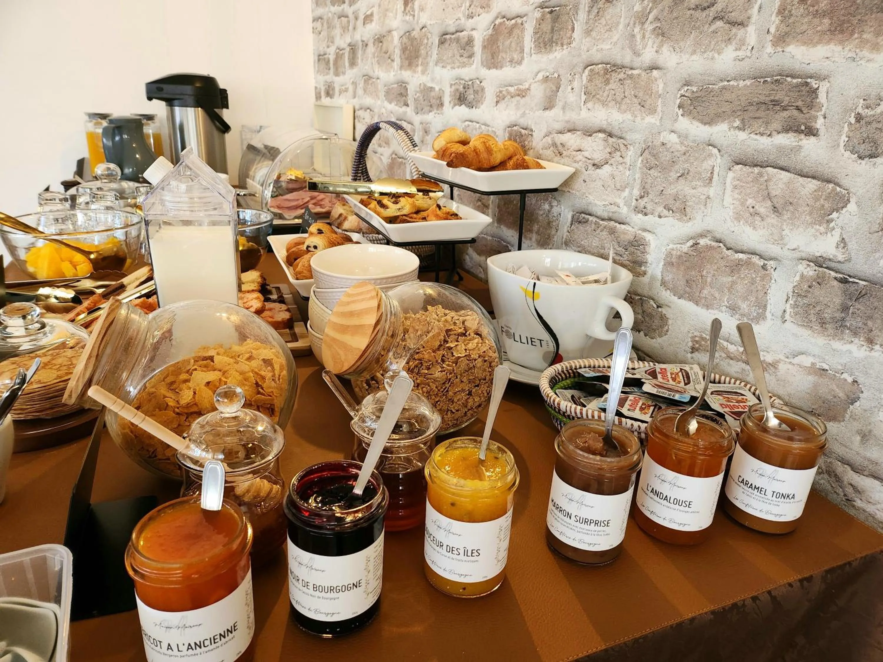 Breakfast in Auberge la musardière