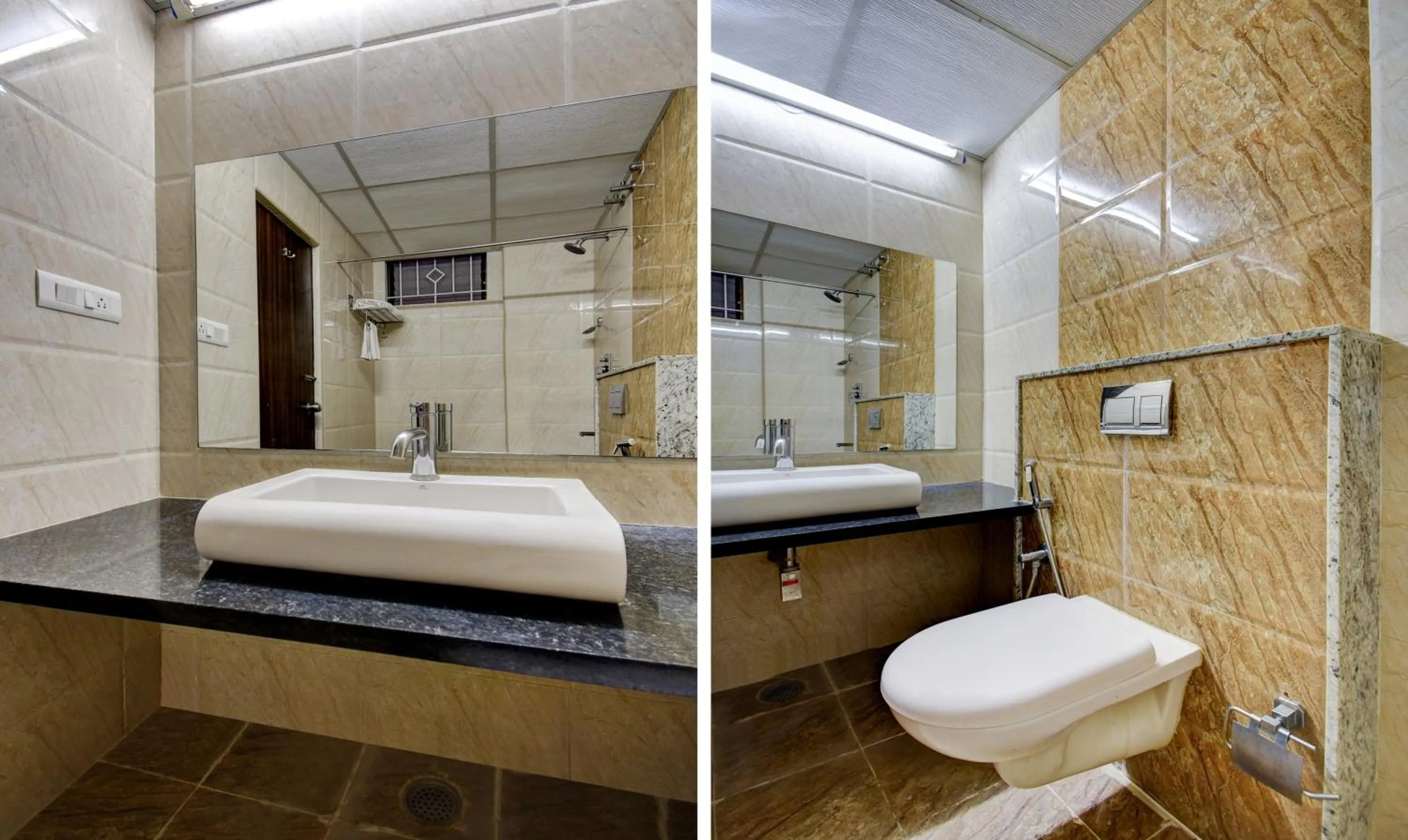 Bathroom in Treebo Primeland Suites