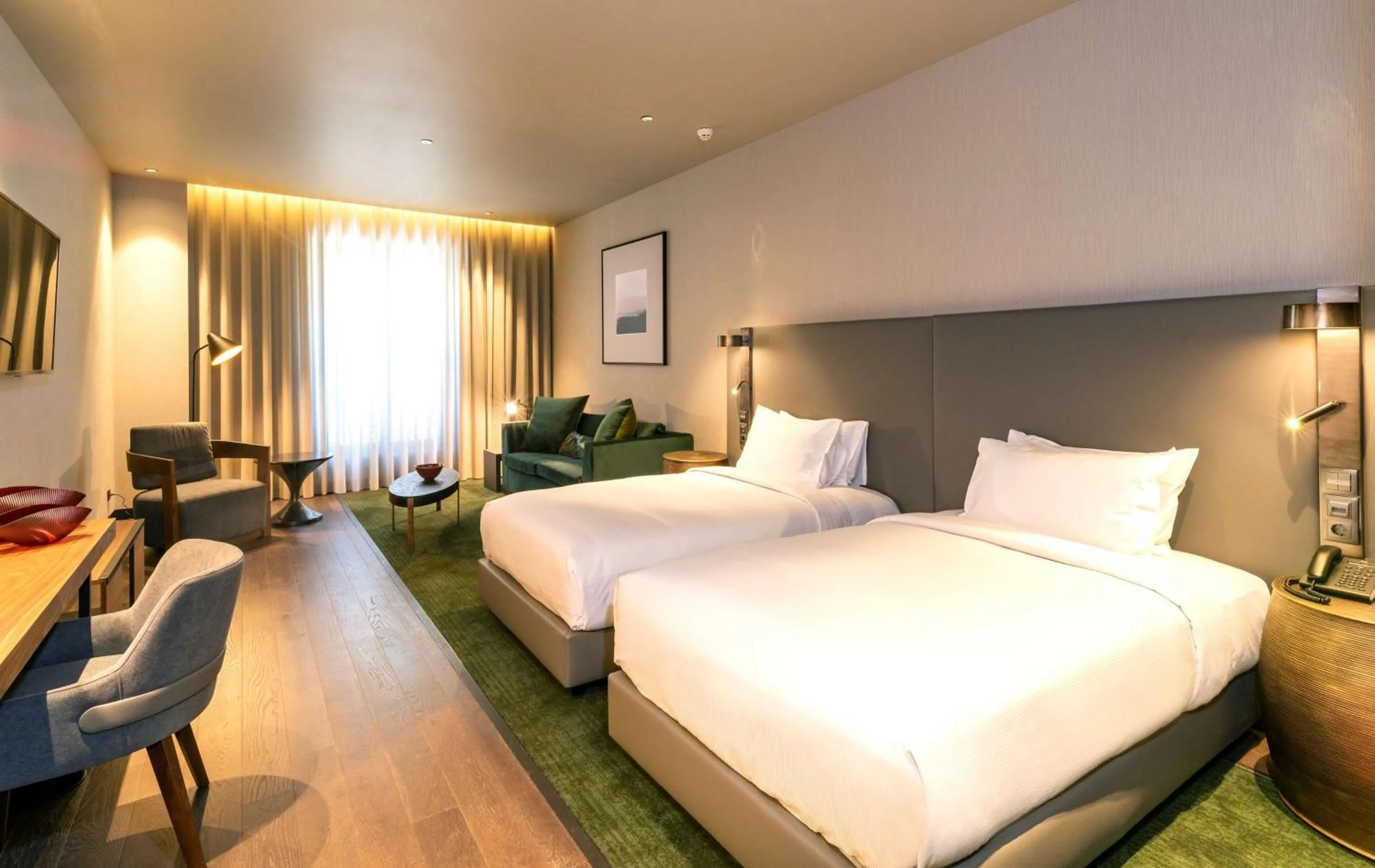 Bedroom, Bed in Hilton Porto Gaia