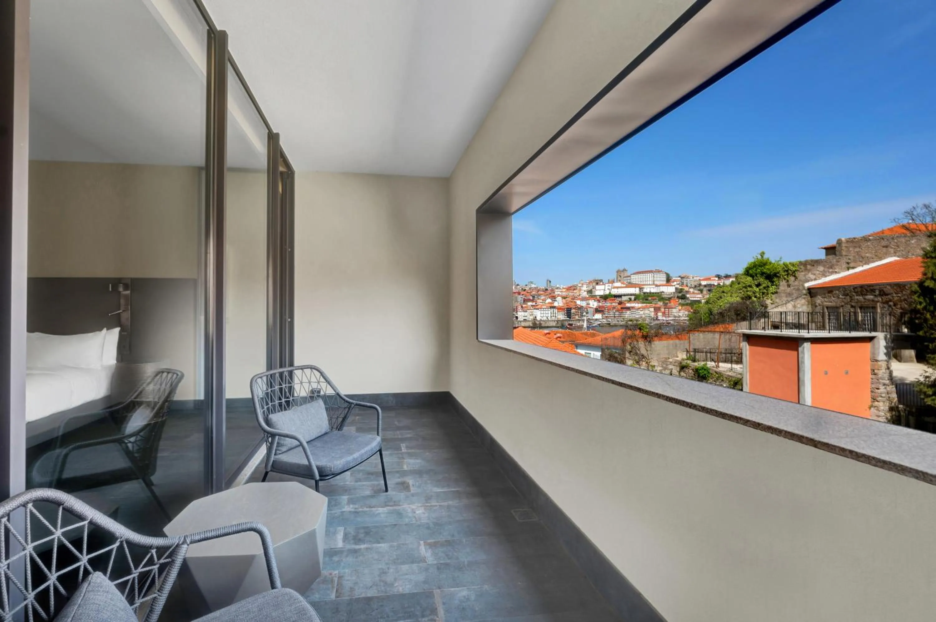 Balcony/Terrace in Hilton Porto Gaia