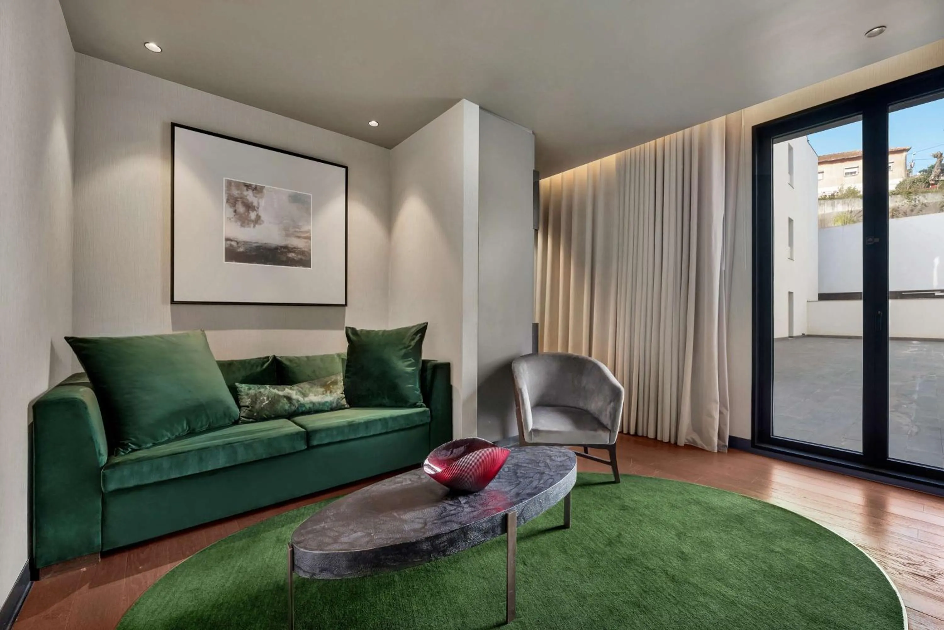 Living room in Hilton Porto Gaia