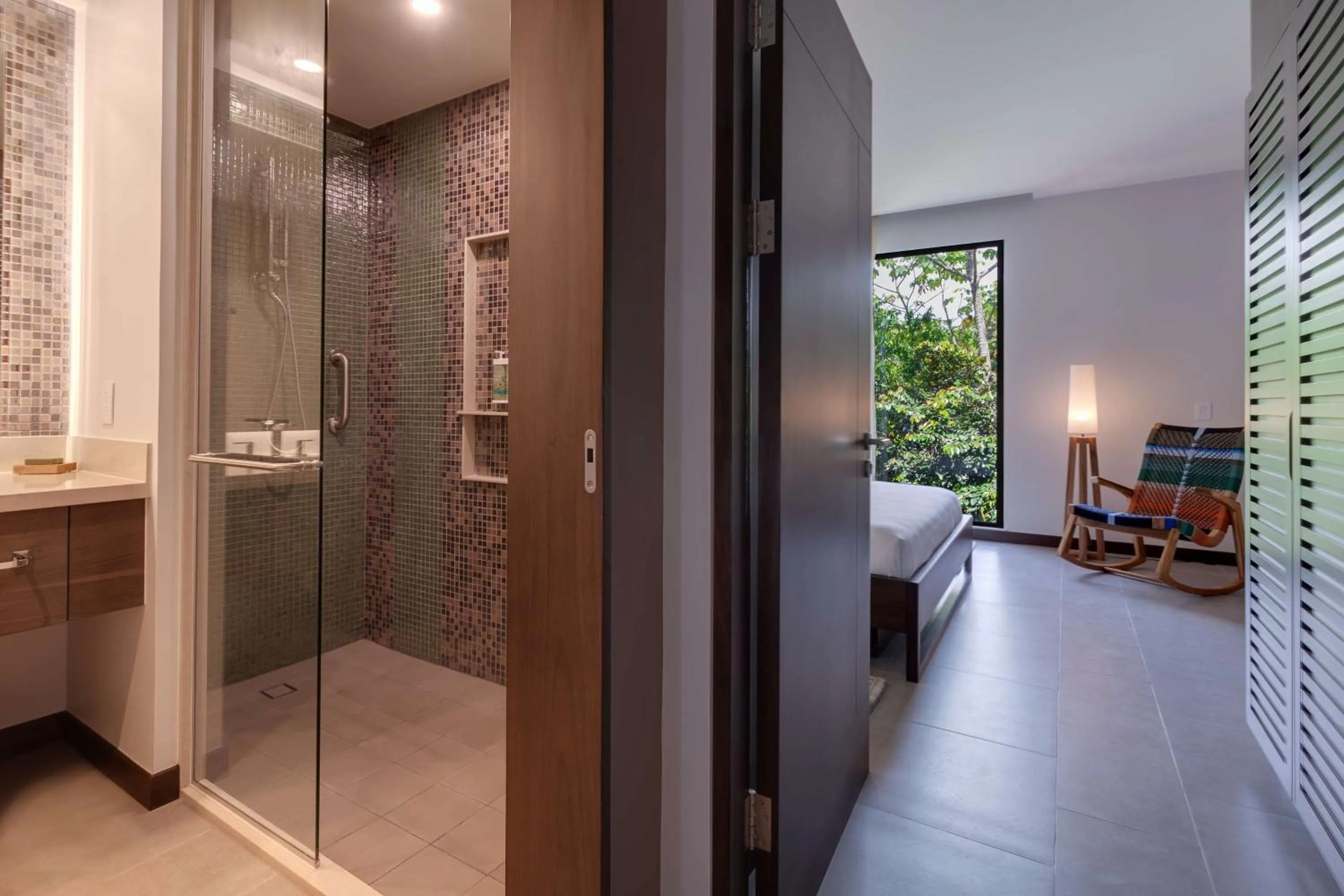 Bathroom in Botanika Osa Peninsula, Curio Collection By Hilton