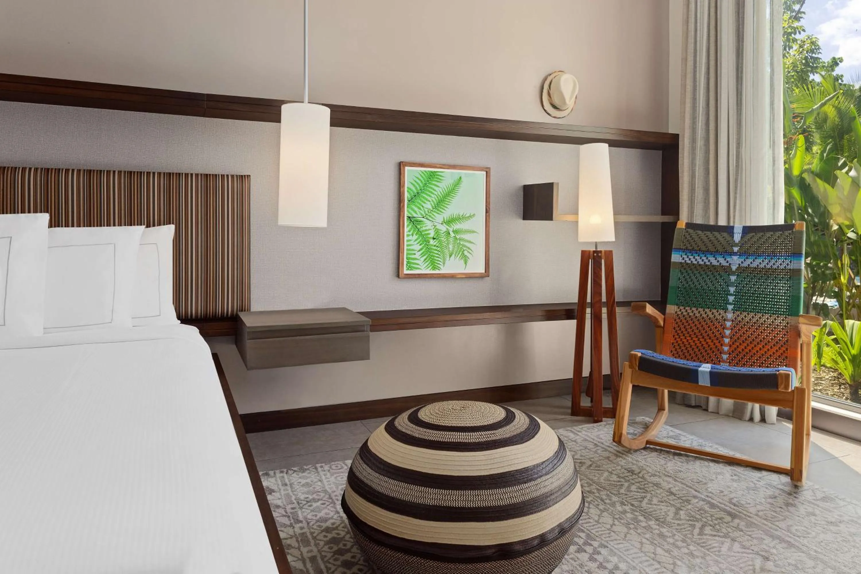 Bed in Botanika Osa Peninsula, Curio Collection By Hilton