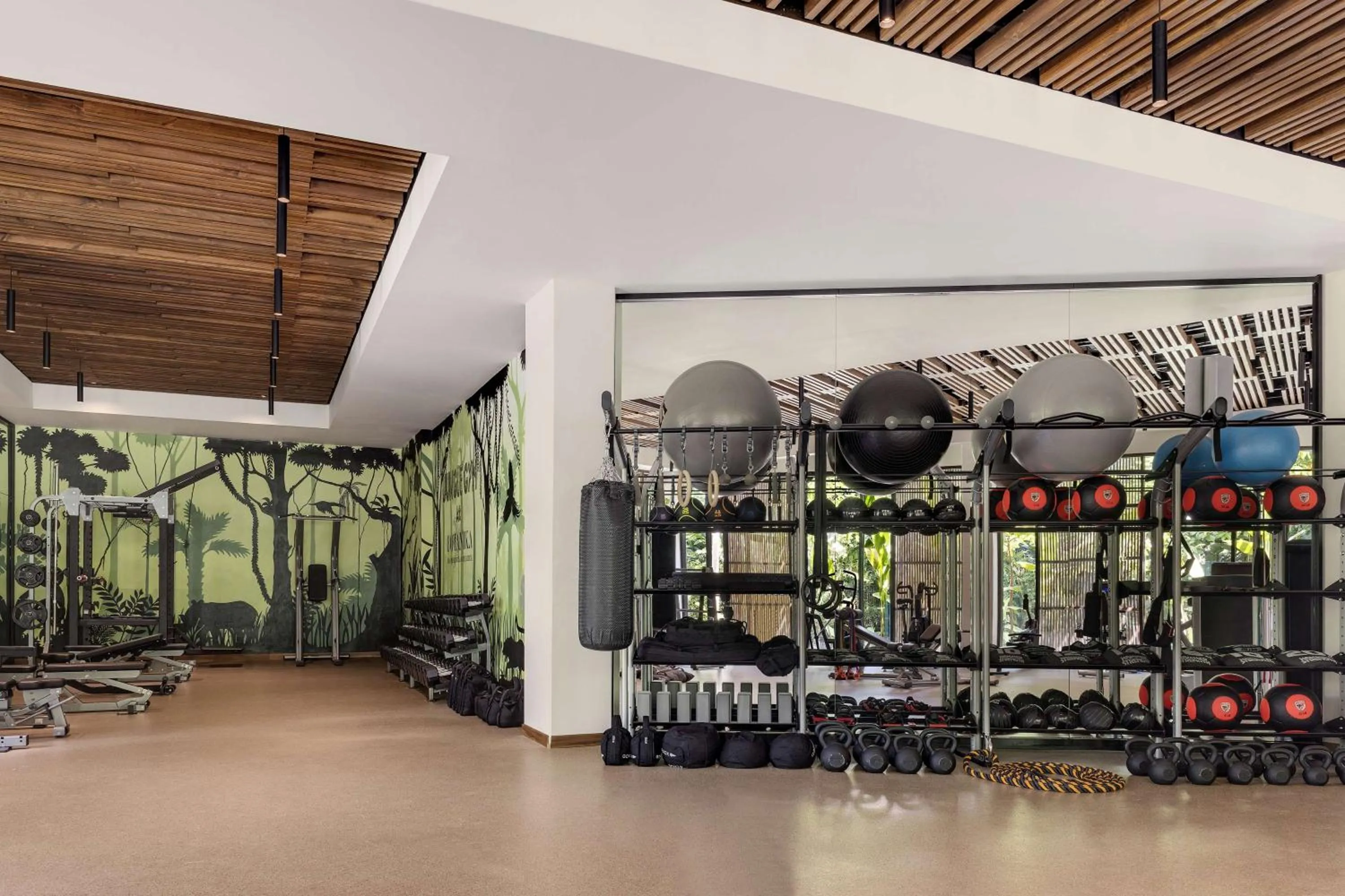Fitness centre/facilities in Botanika Osa Peninsula, Curio Collection By Hilton