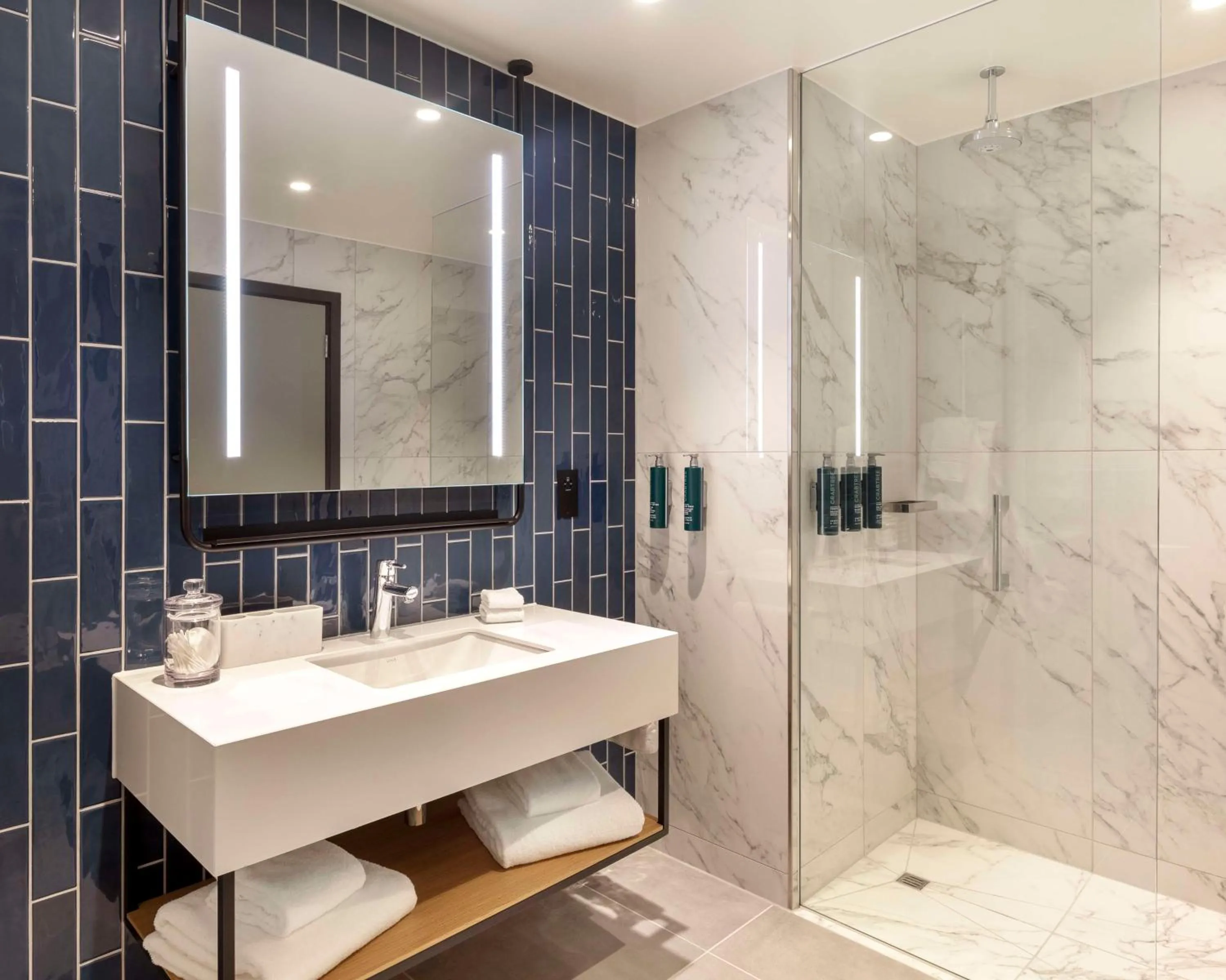 Shower in Hilton Woking