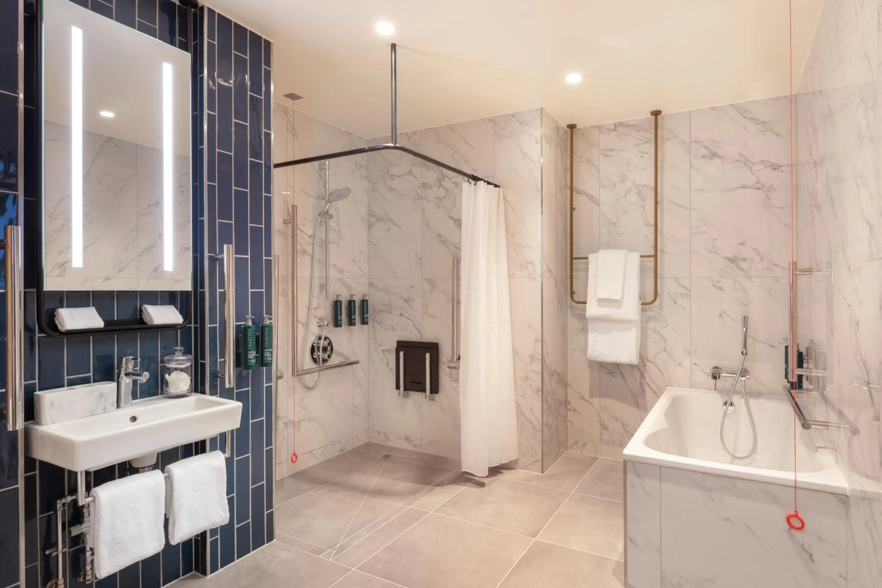 Shower in Hilton Woking