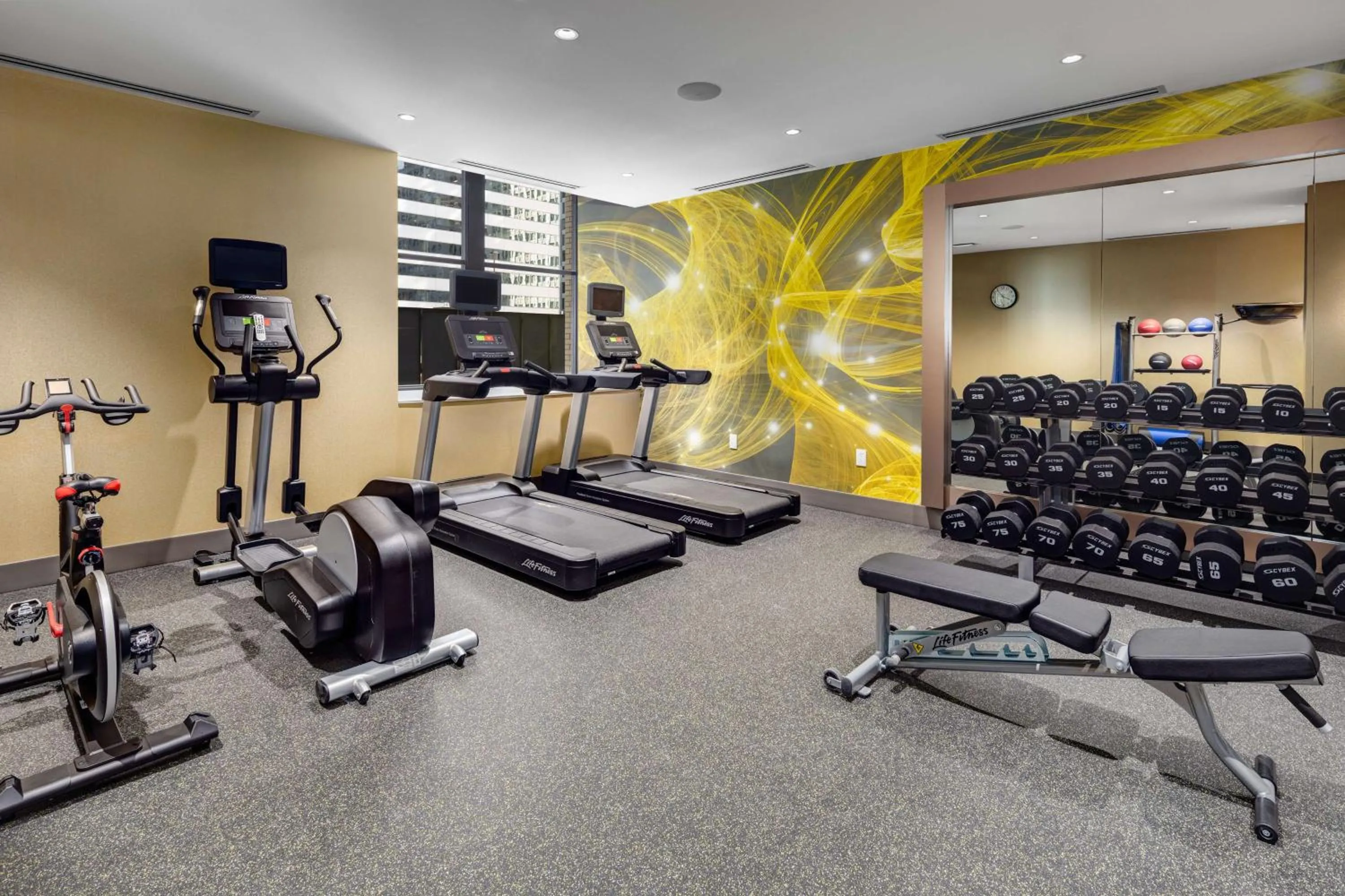 Fitness centre/facilities in Hilton Garden Inn- Chicago Central Loop