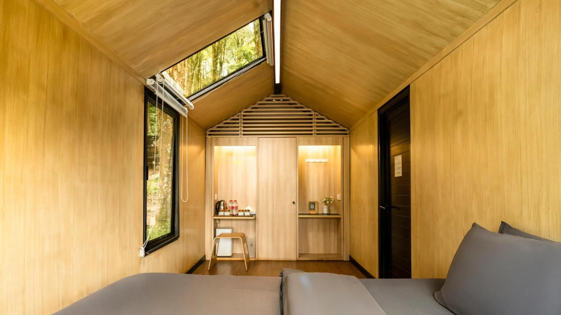 Bedroom, Bed in Bobocabin Ranca Upas, Bandung