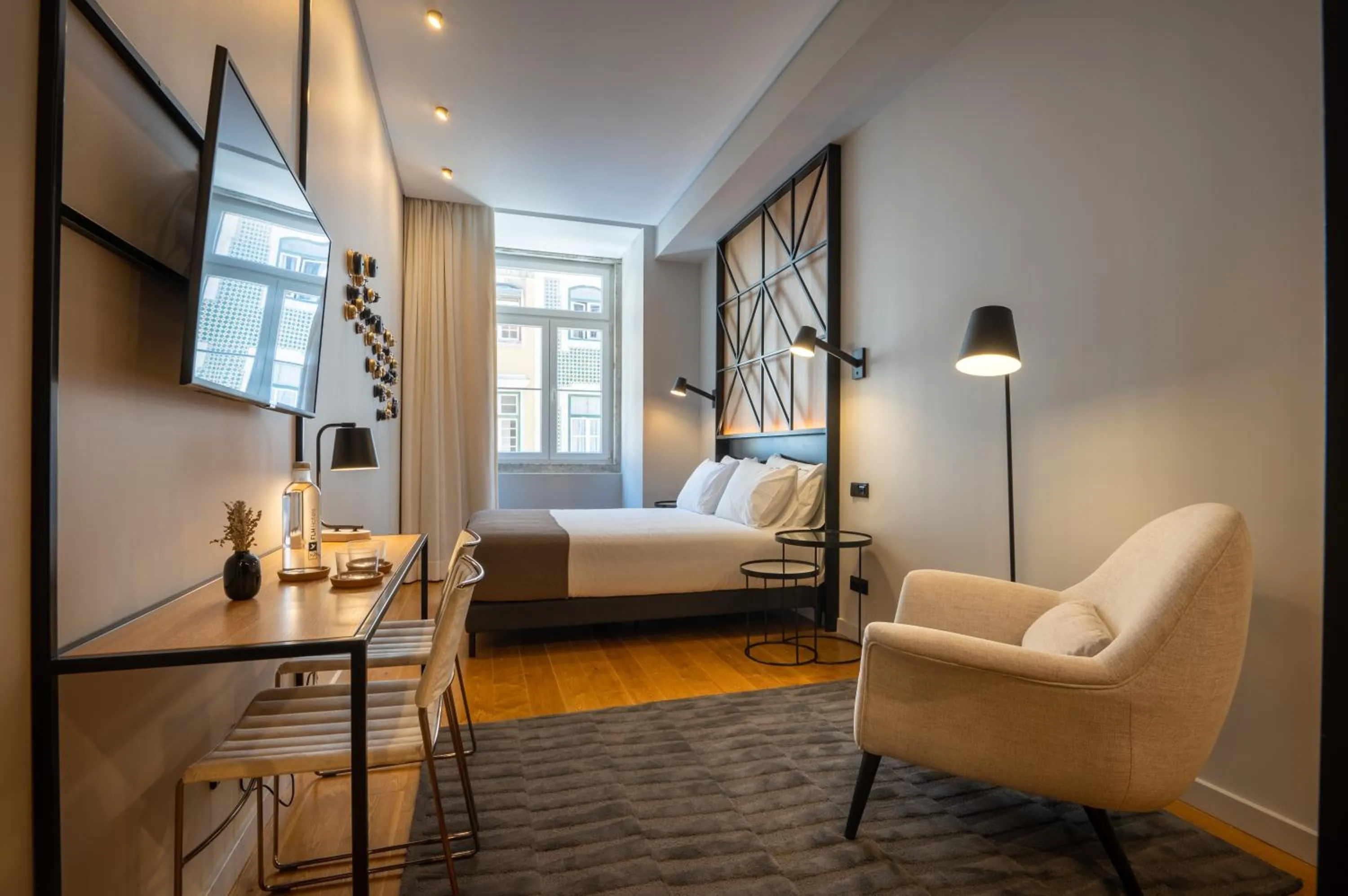 Bedroom, Bed in Ferraria XVI FLH Hotels Lisboa