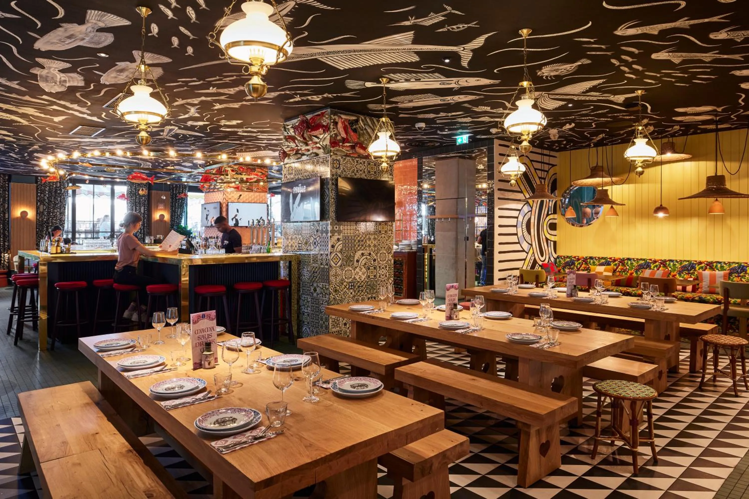 Balcony/Terrace in Mama Shelter Lisboa