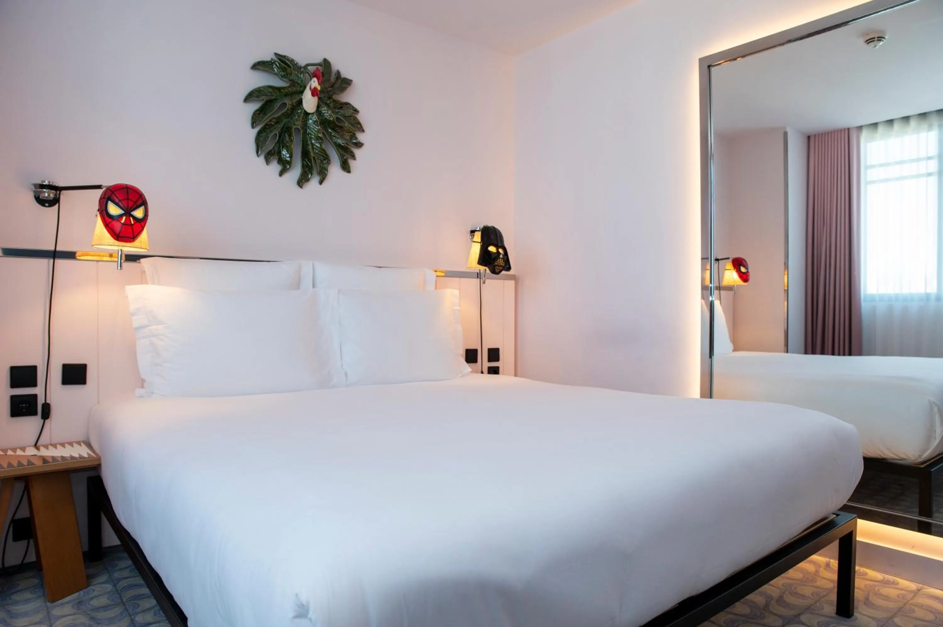 Bed in Mama Shelter Lisboa