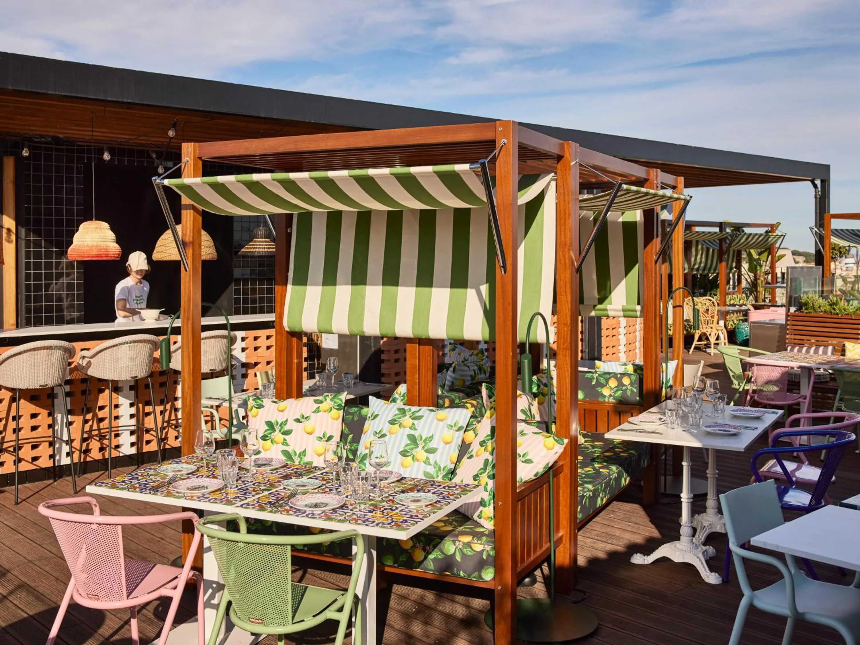 Balcony/Terrace in Mama Shelter Lisboa