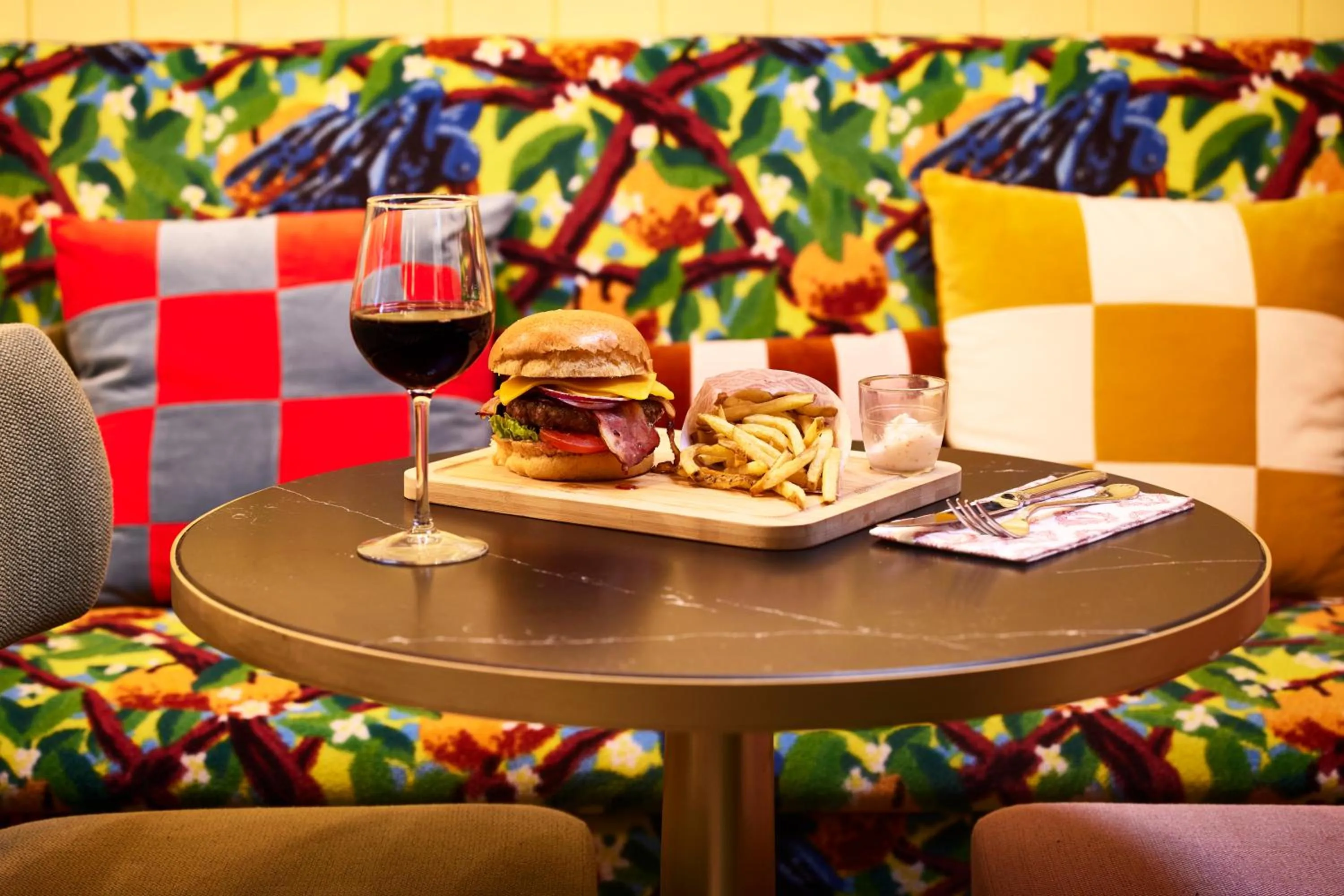 Food and drinks in Mama Shelter Lisboa