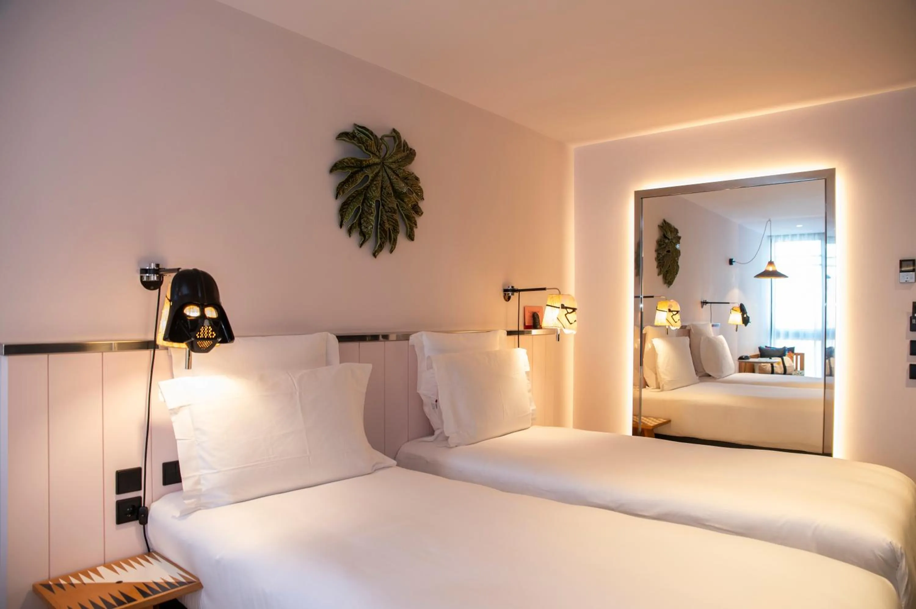 Bed in Mama Shelter Lisboa