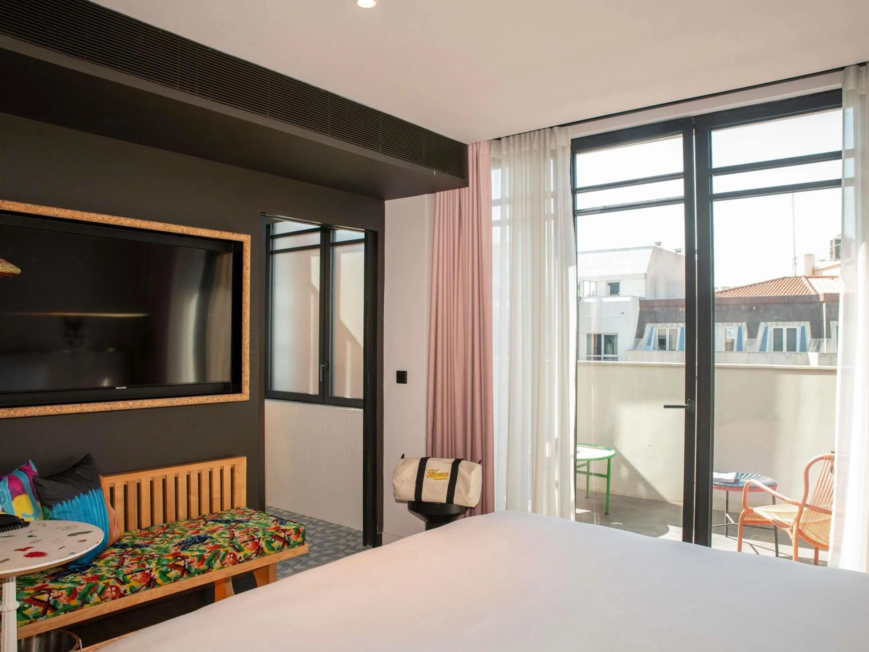 Bedroom, Bed in Mama Shelter Lisboa