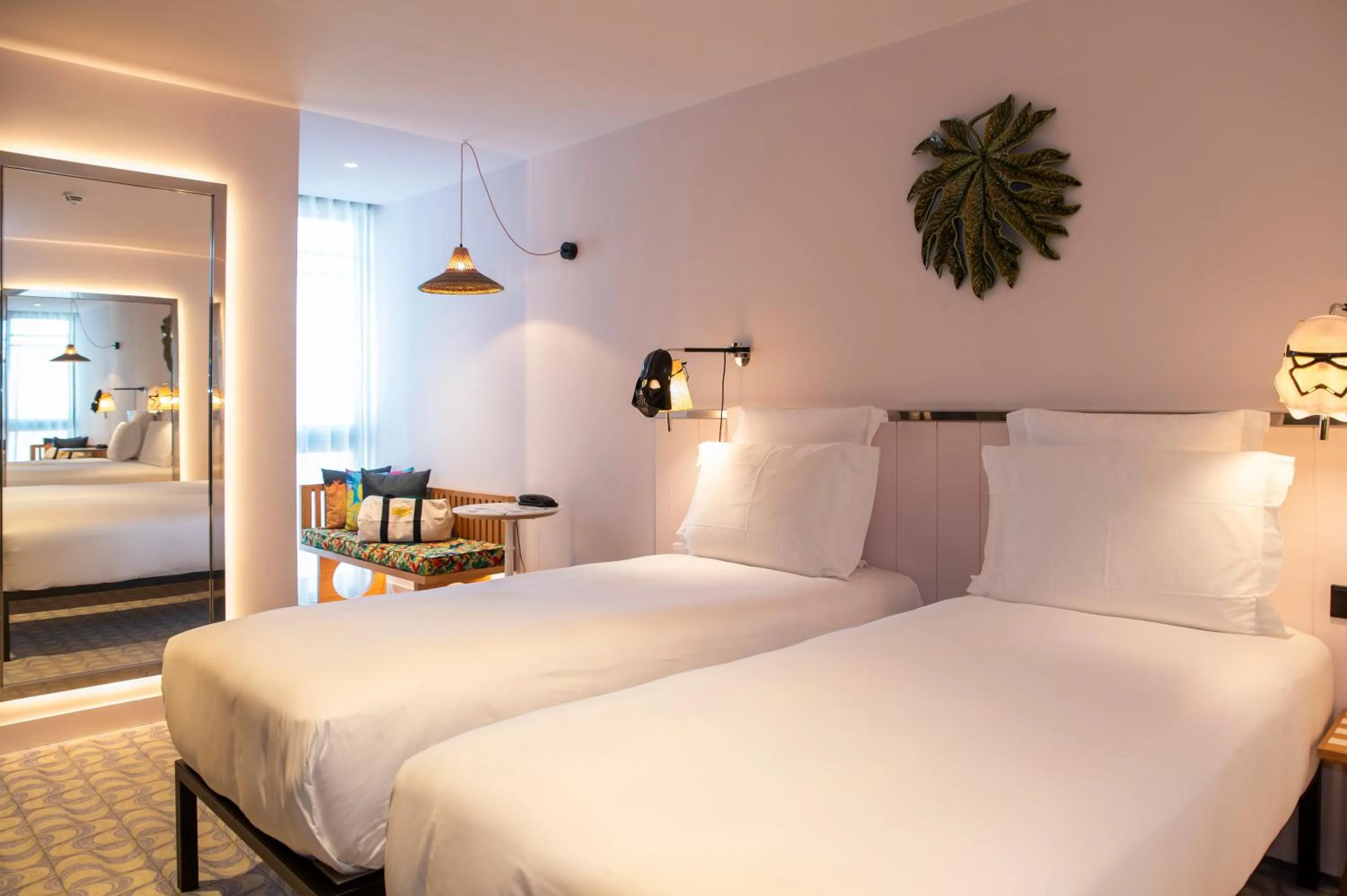 Bed in Mama Shelter Lisboa