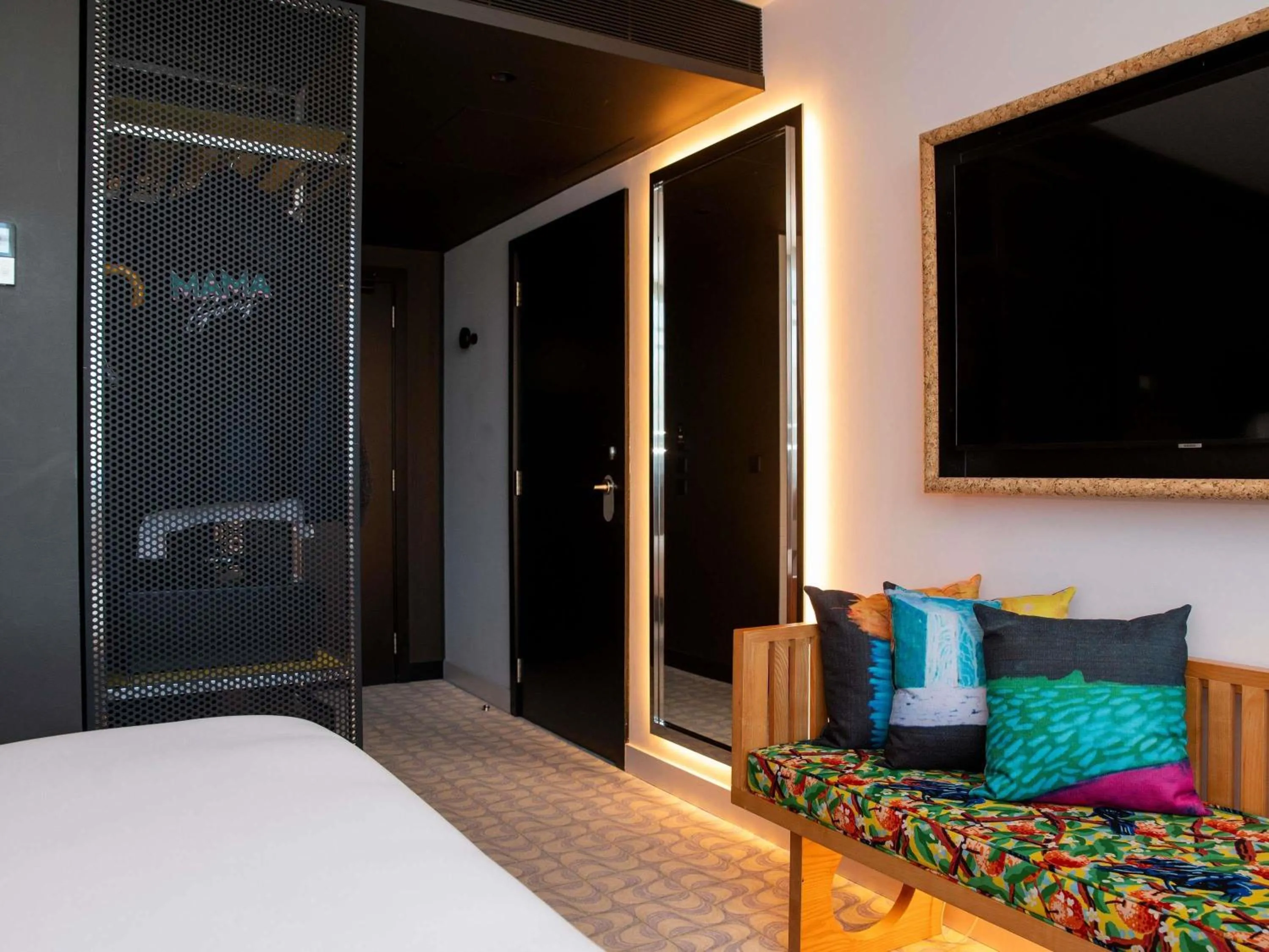 Bedroom, Bed in Mama Shelter Lisboa