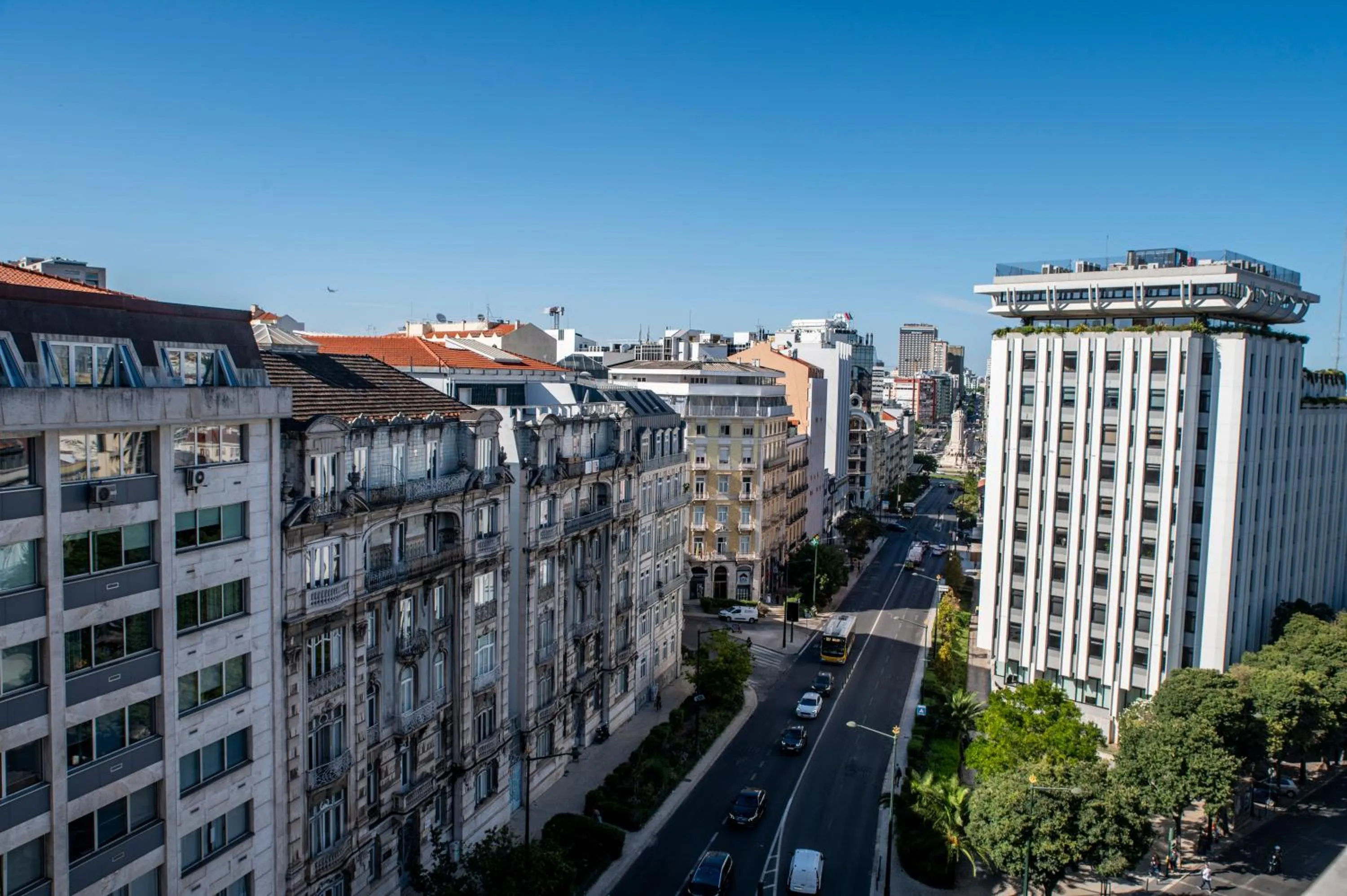 City view in Mama Shelter Lisboa