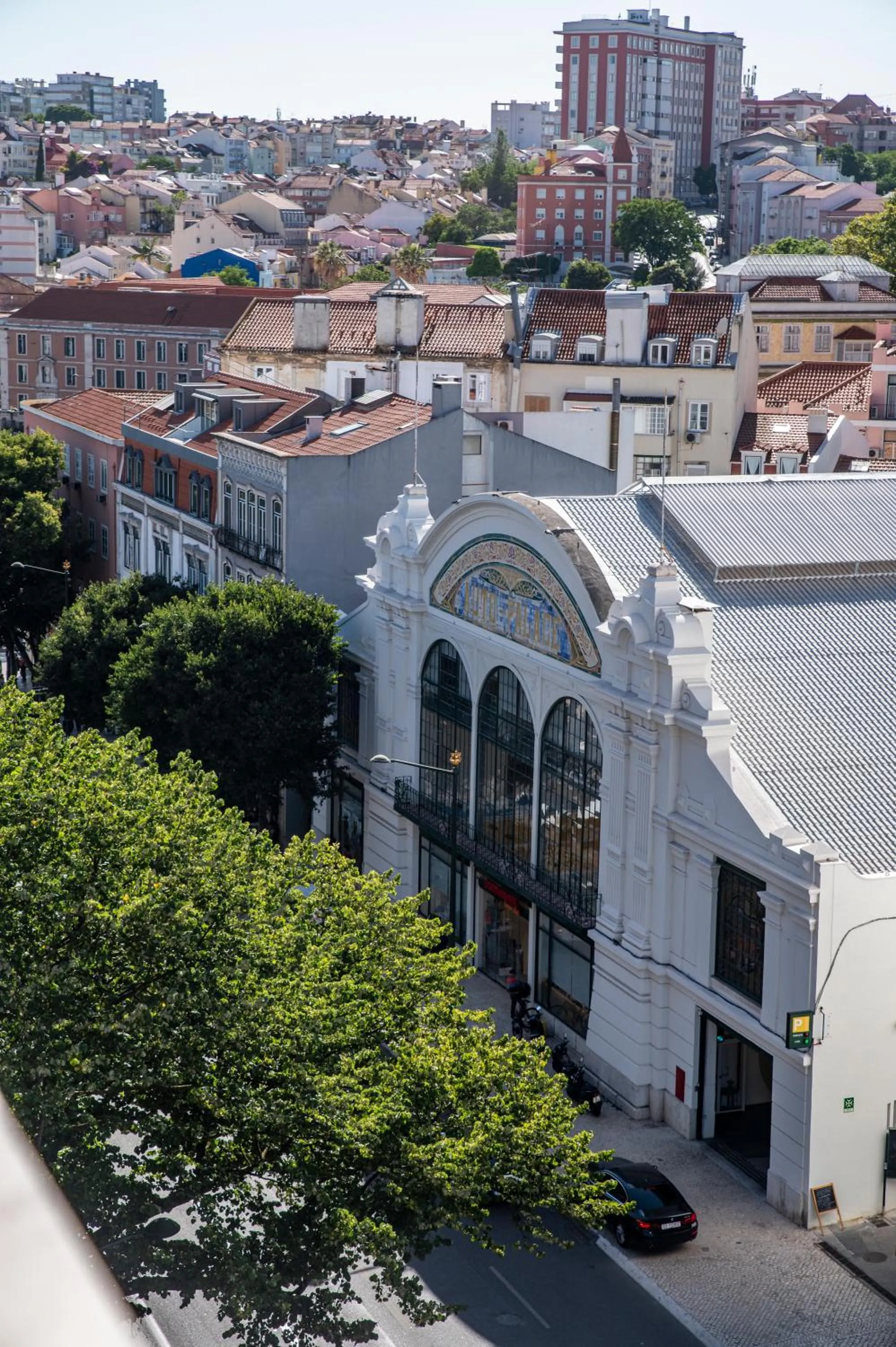 City view in Mama Shelter Lisboa