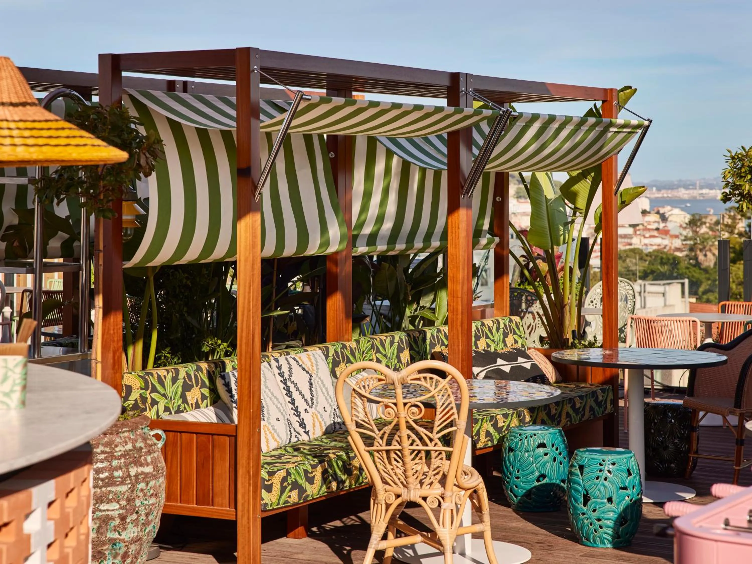 Balcony/Terrace in Mama Shelter Lisboa