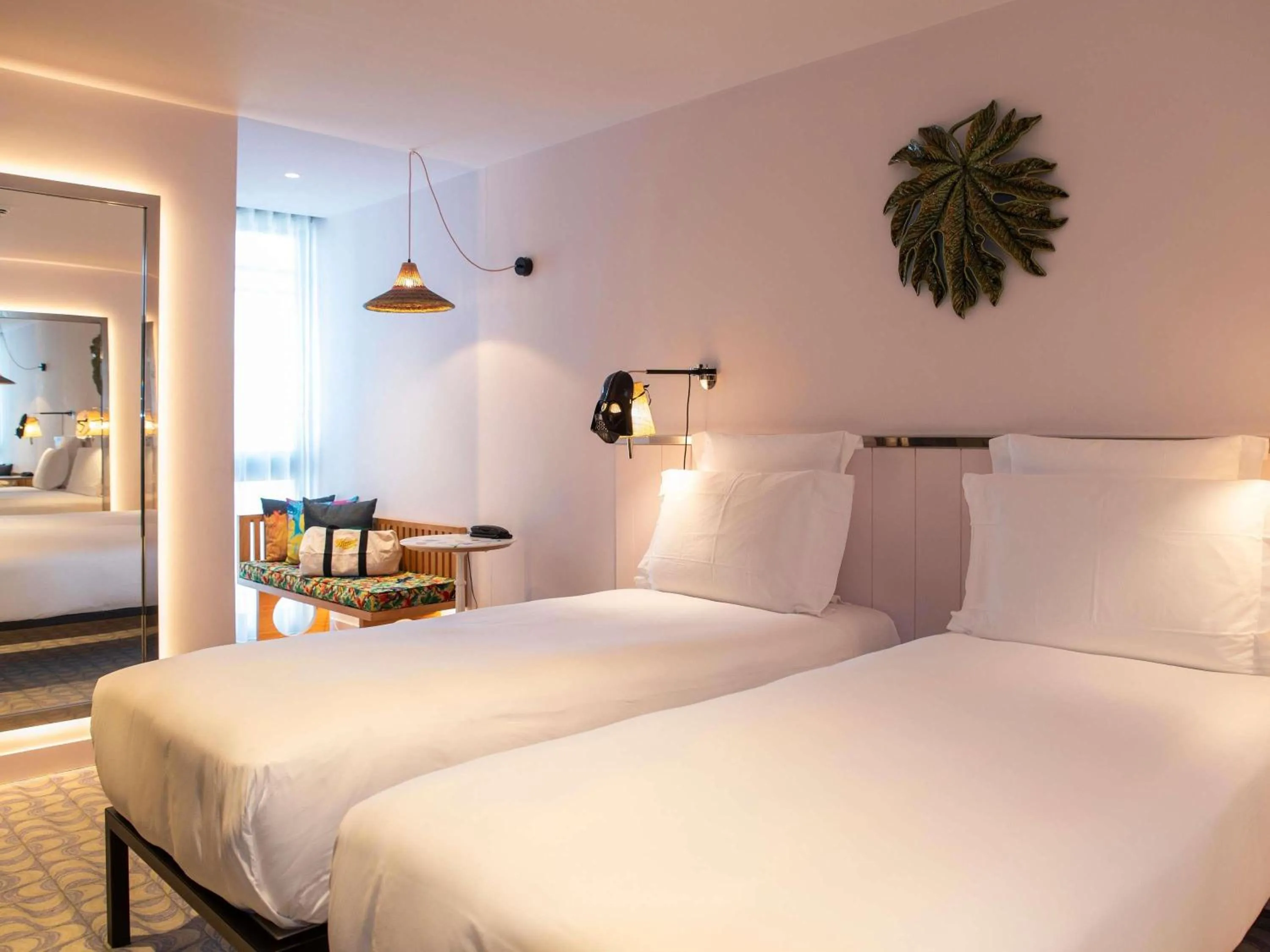 Bedroom, Bed in Mama Shelter Lisboa