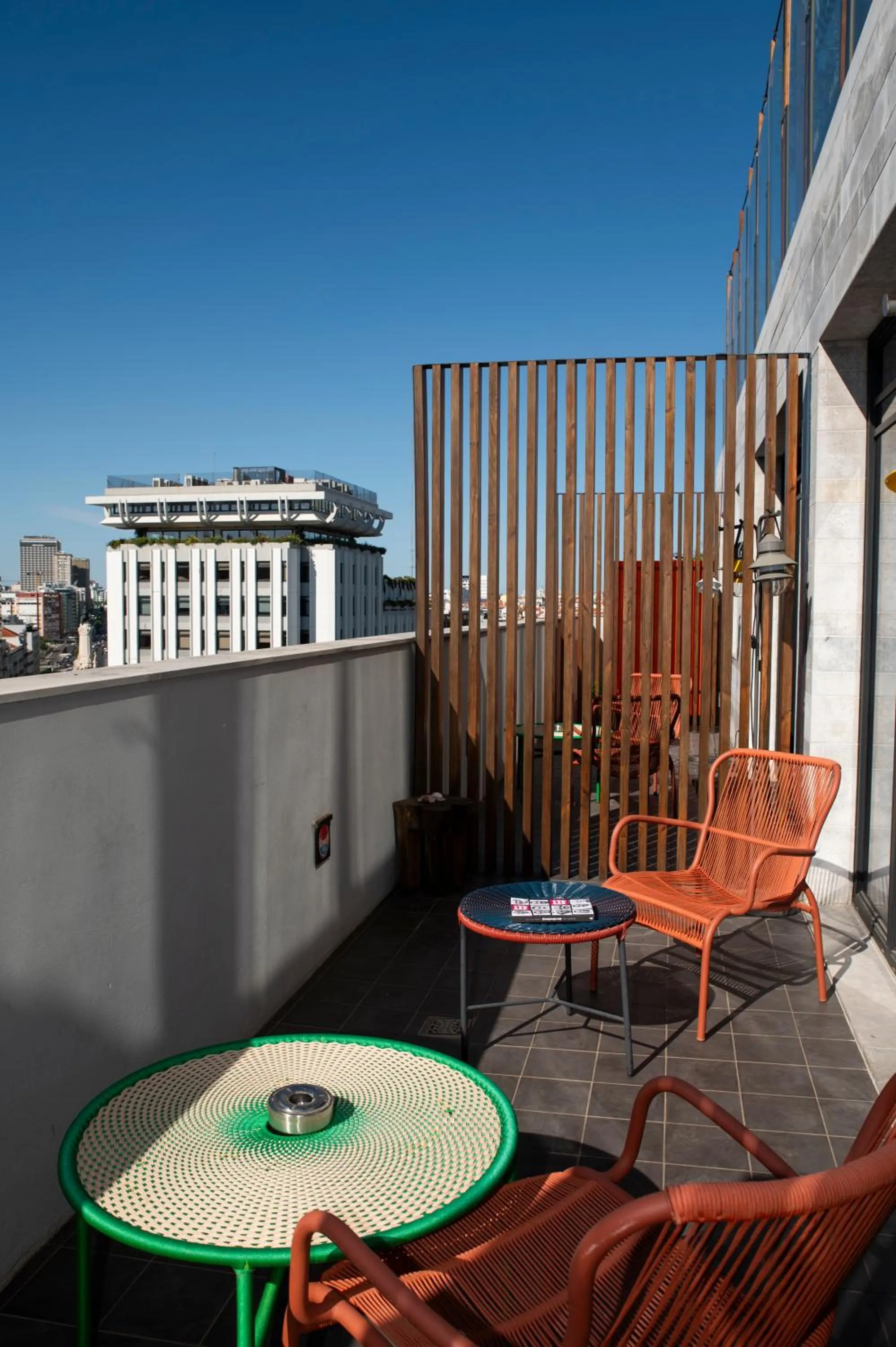 Balcony/Terrace in Mama Shelter Lisboa