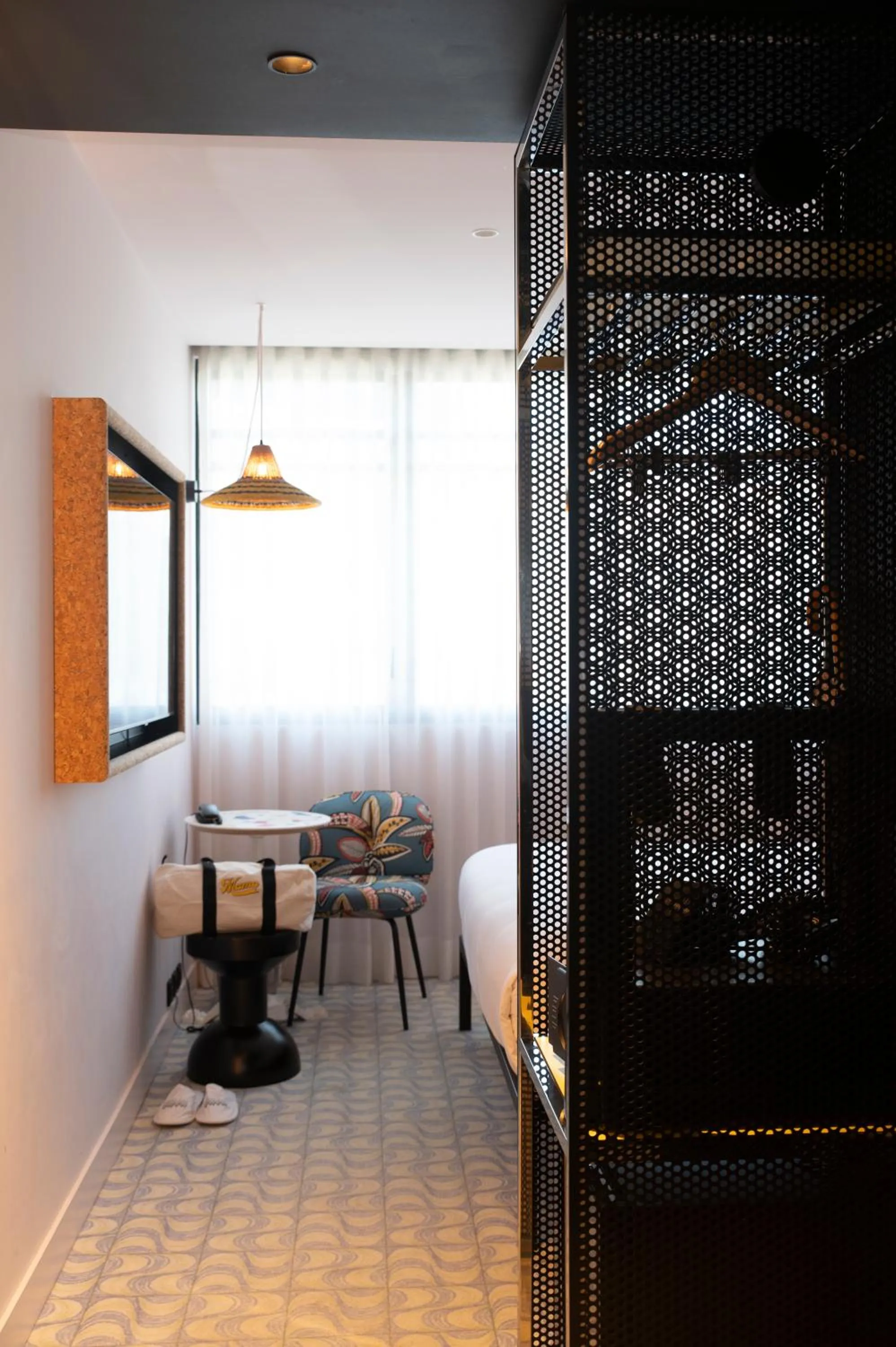 Bedroom in Mama Shelter Lisboa