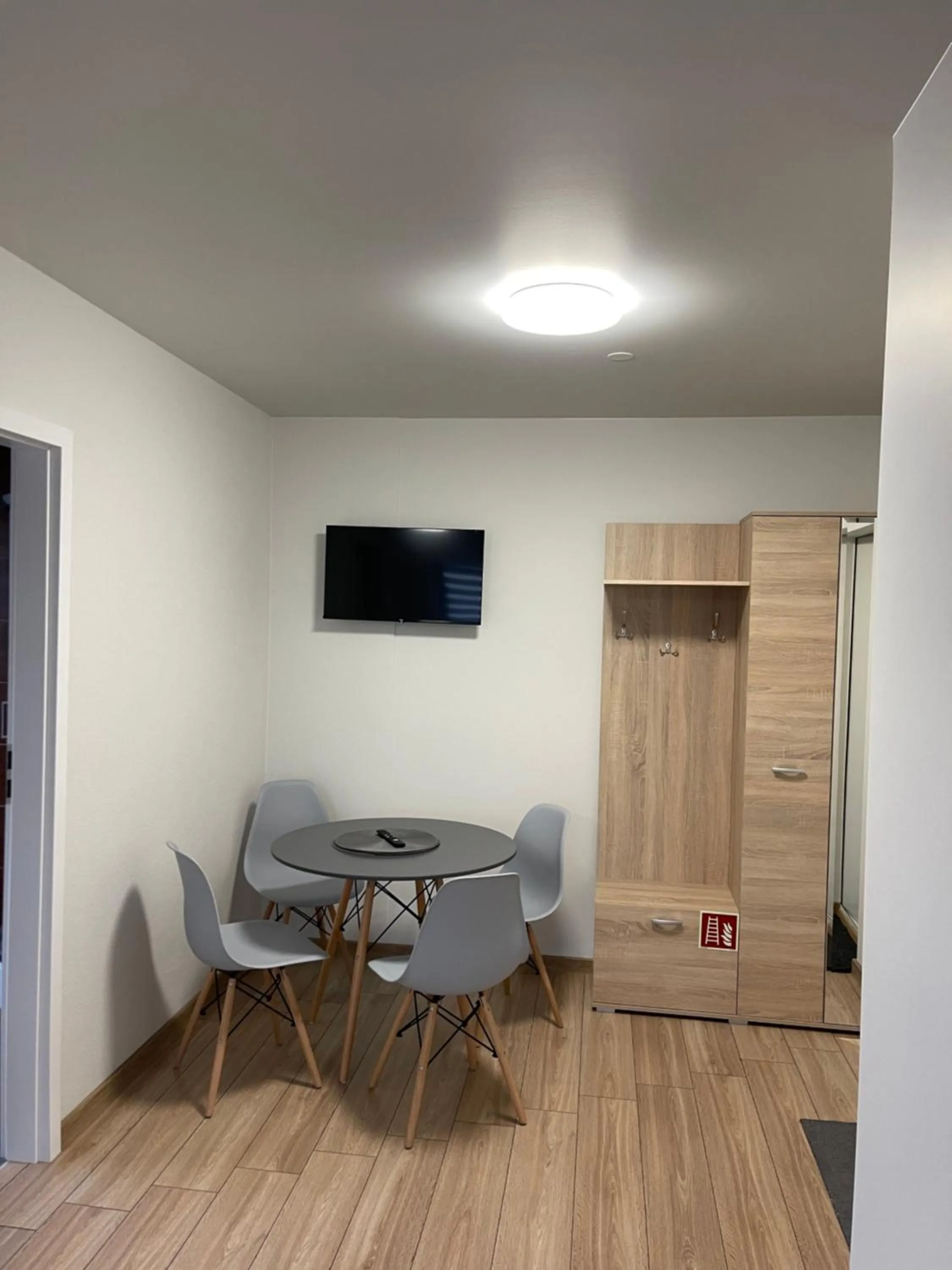 Living room in Helgrindur Guesthouse