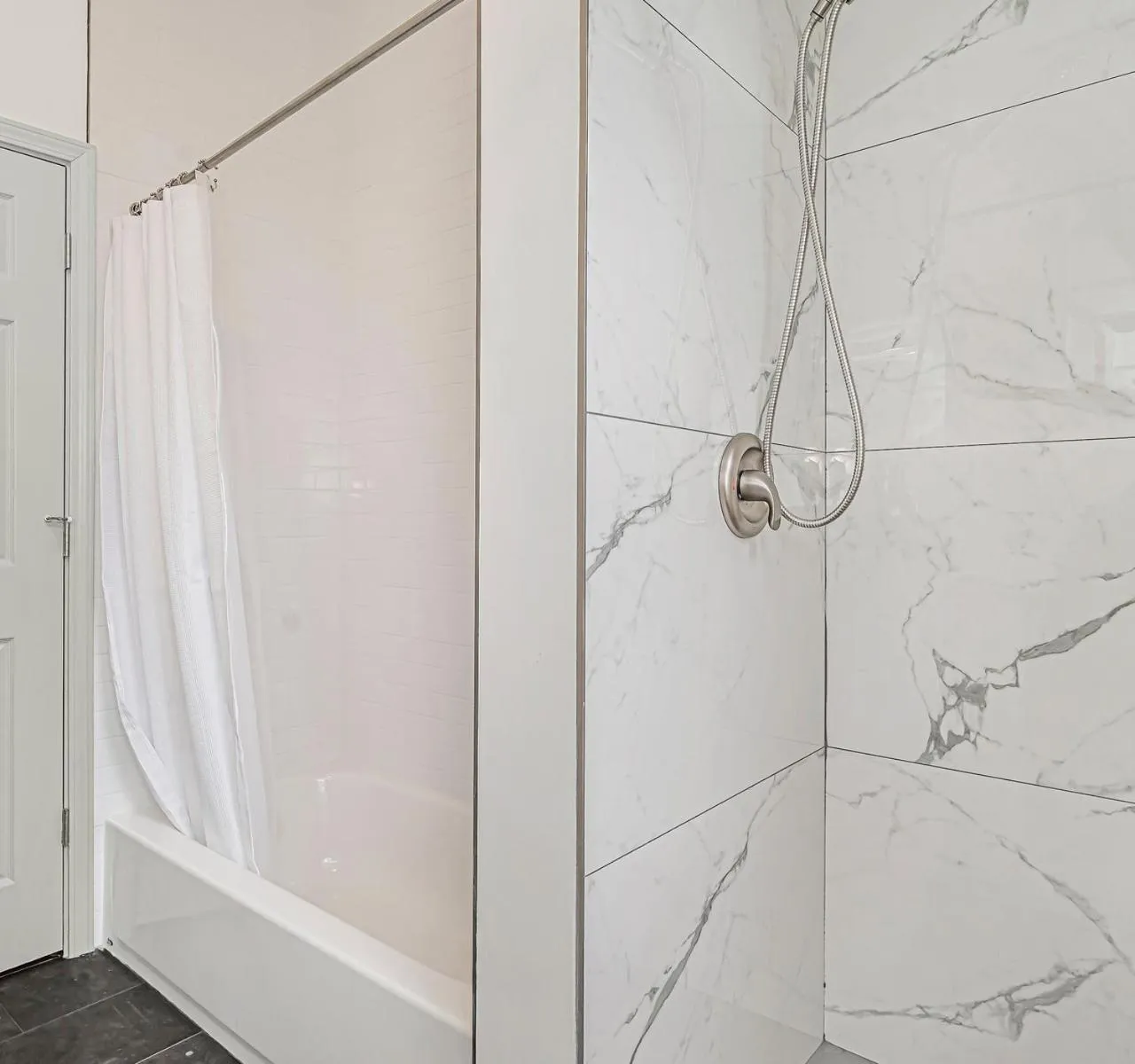 Bathroom in Spacious 5-BR Apt next to transit Free Parking