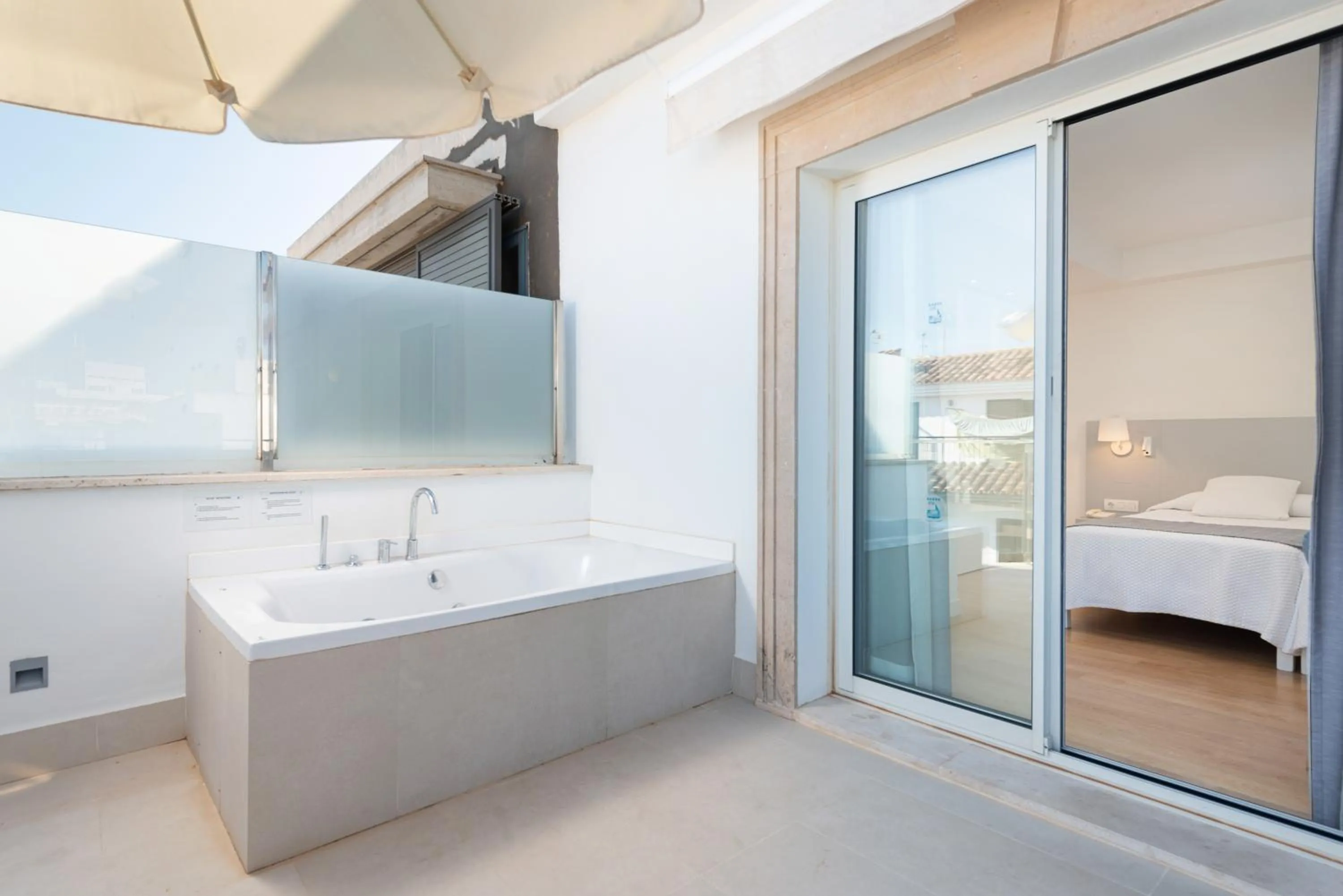 Bed in Hotel Cala Bona