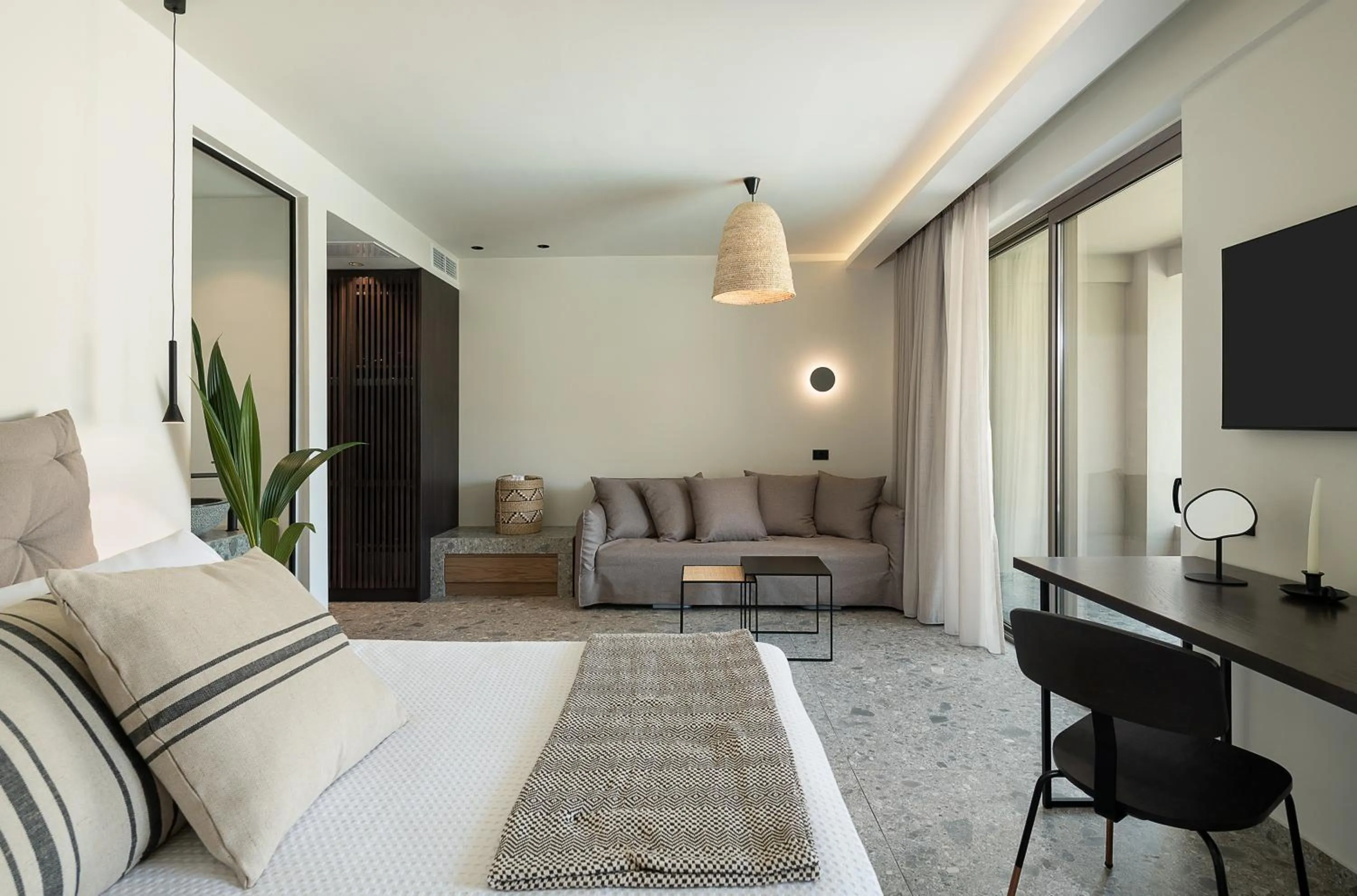 Photo of the whole room, Bed in Casa Nostos