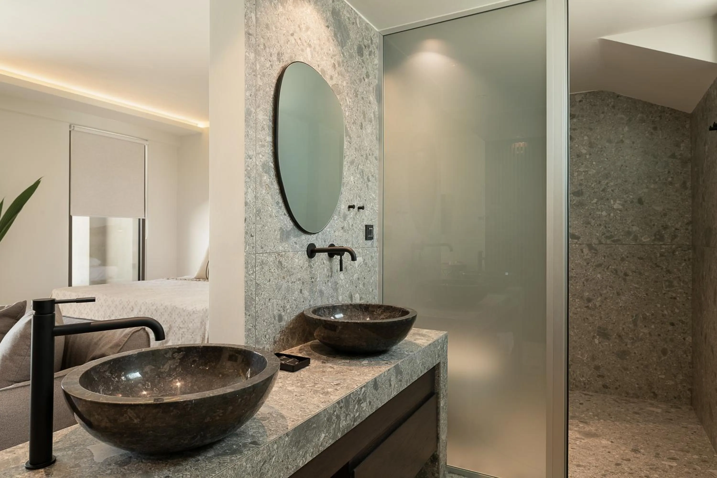 Bathroom in Casa Nostos