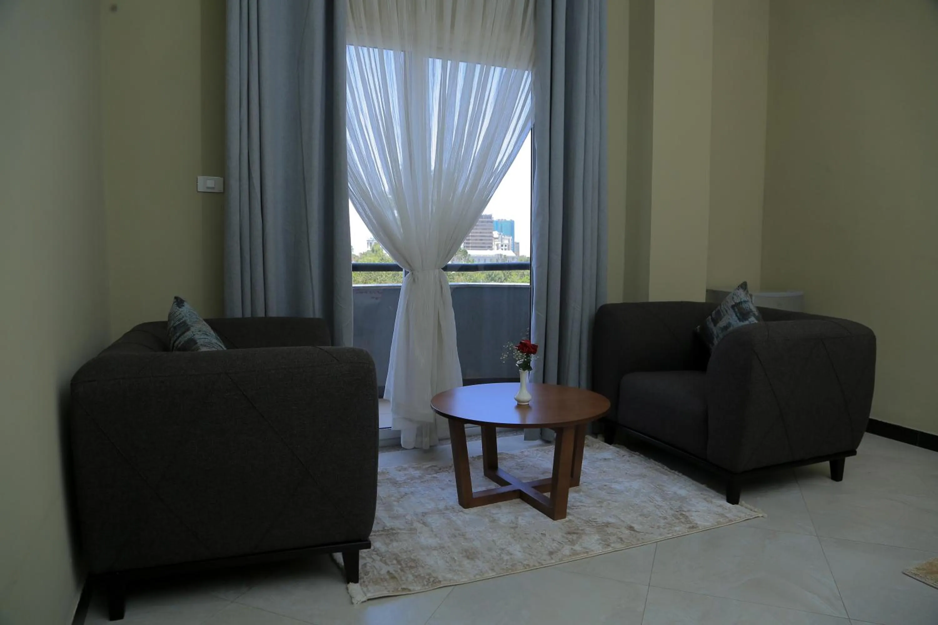 Seating area in Daisy Hotel