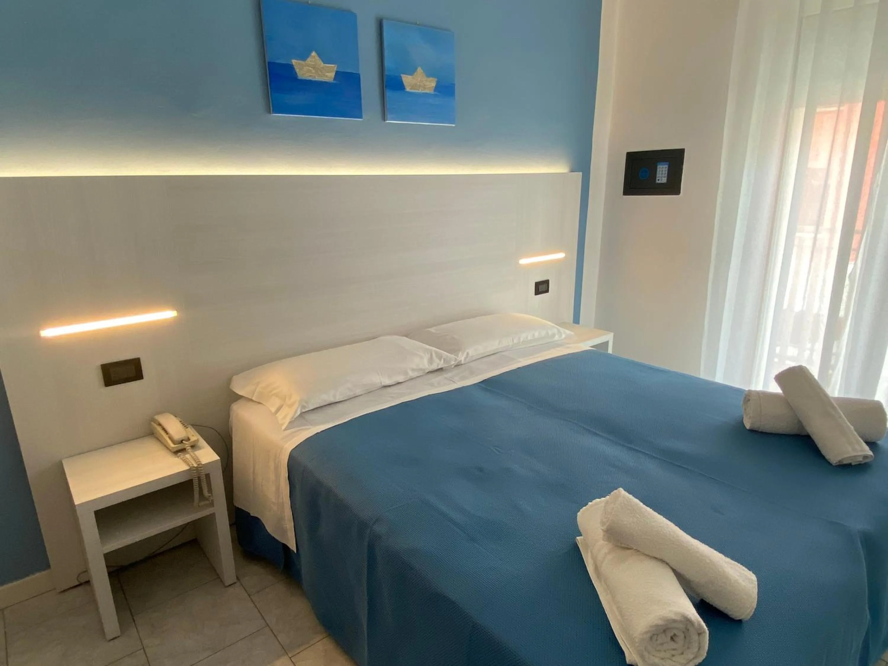 Bed in Hotel Stella Alpina