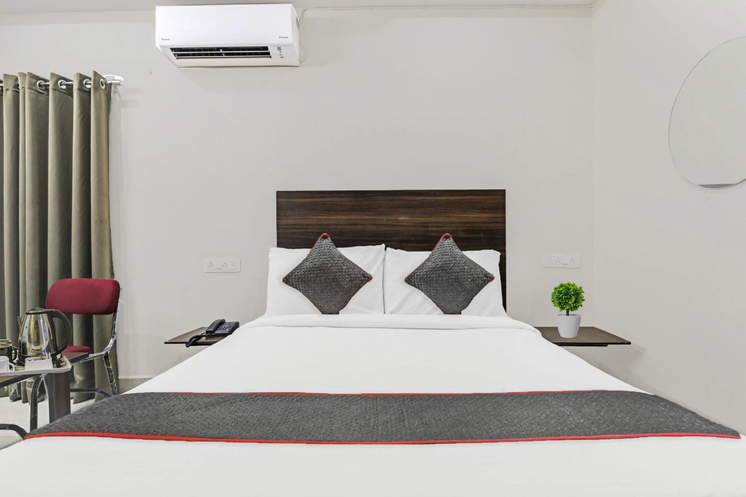 Bedroom, Bed in Collection O White House Near KIMS Kondapur