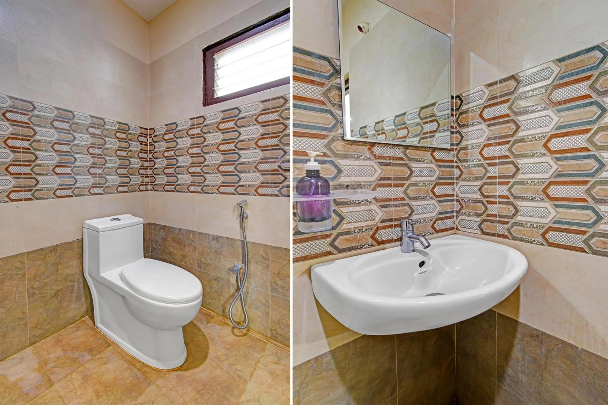 Bathroom in FabHotel White House Leo