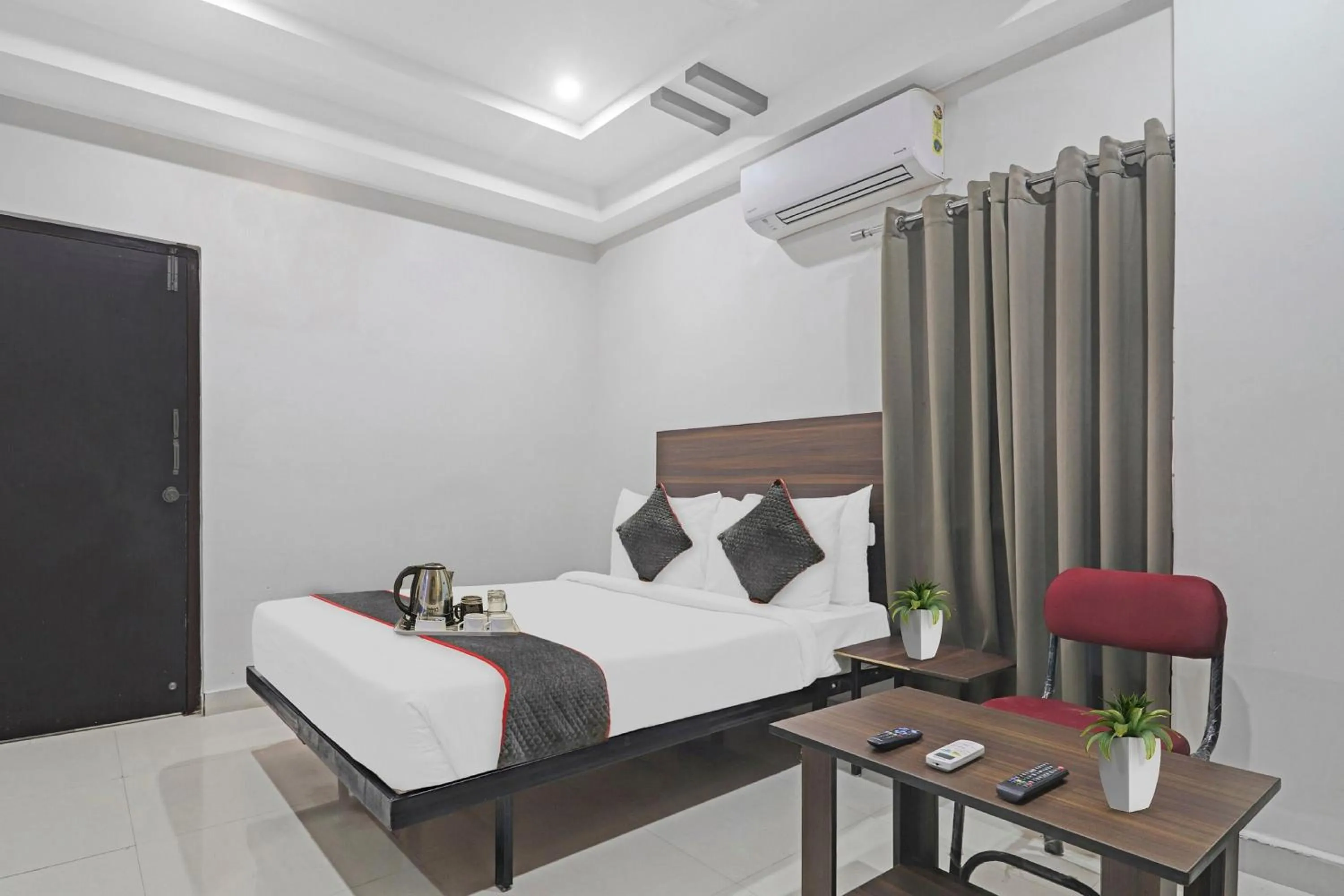 Bedroom, Bed in Collection O White House Near KIMS Kondapur